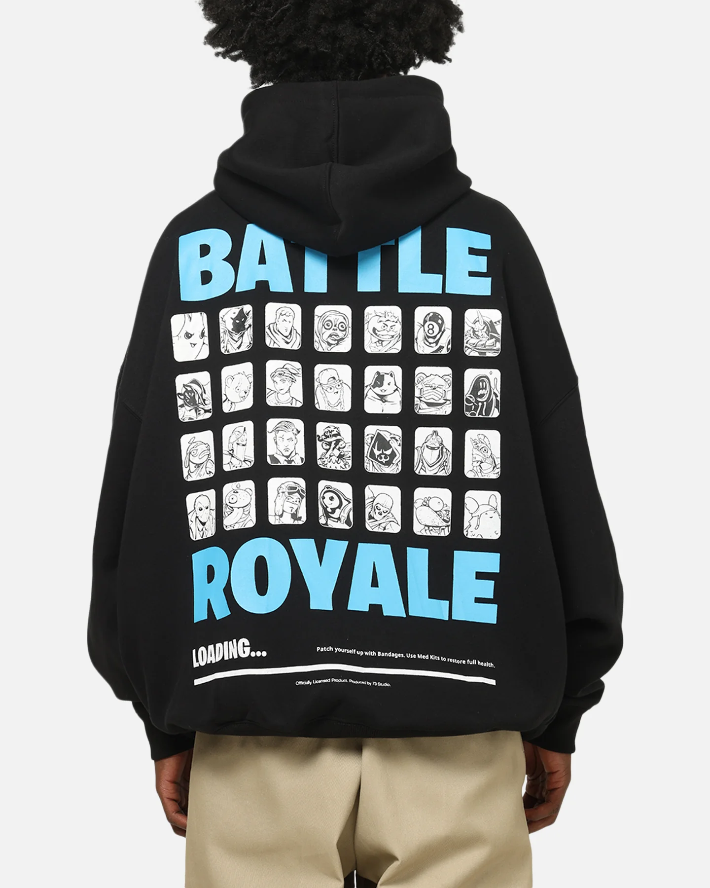 73Studio X Fortnite Battle Royale Hoodie Black