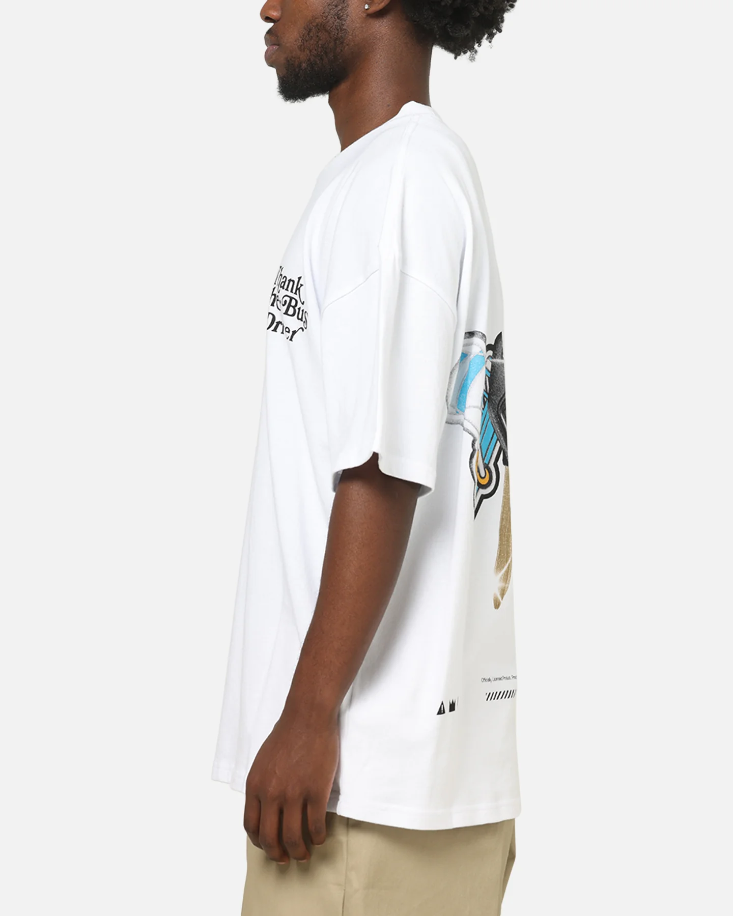 73Studio X Fortnite Thankyou Bus Driver T-Shirt White - Image 6