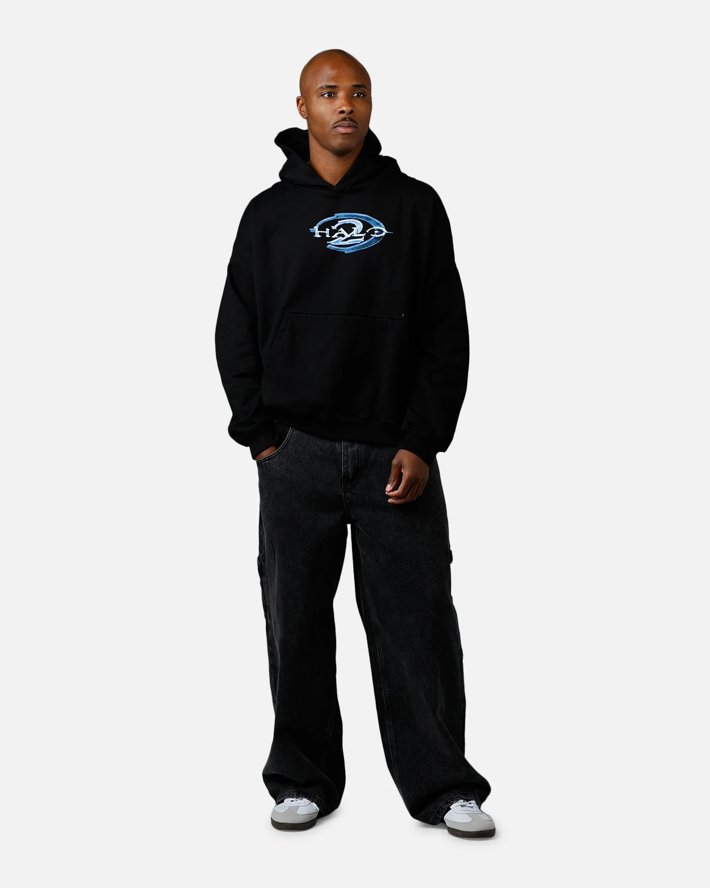 73Studio X Halo 2 Halo Hoodie Black - Image 3