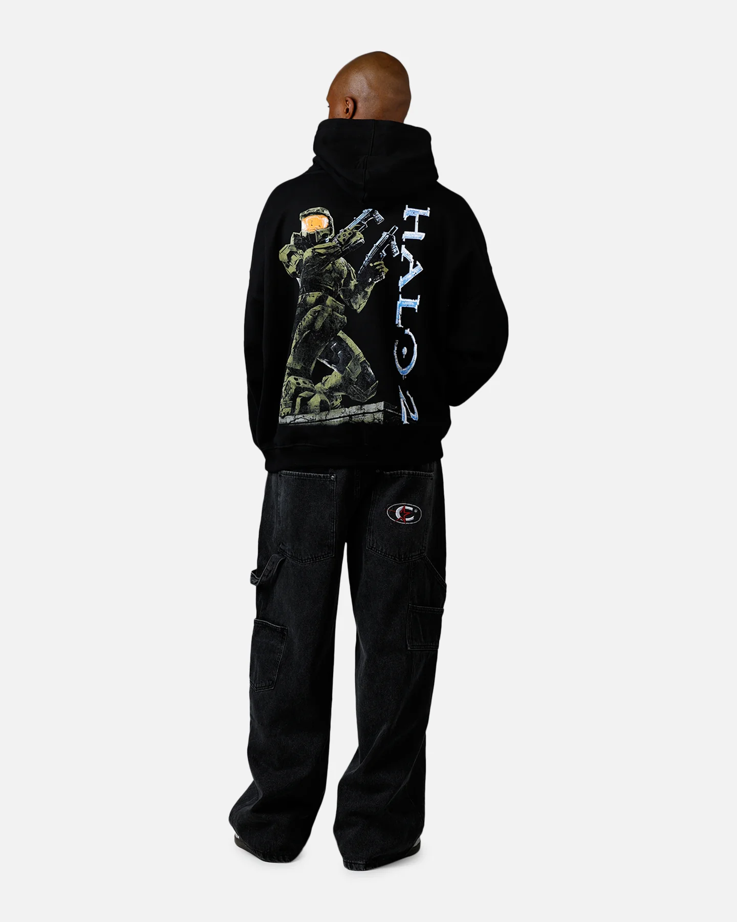 73Studio X Halo 2 Halo Hoodie Black - Image 6