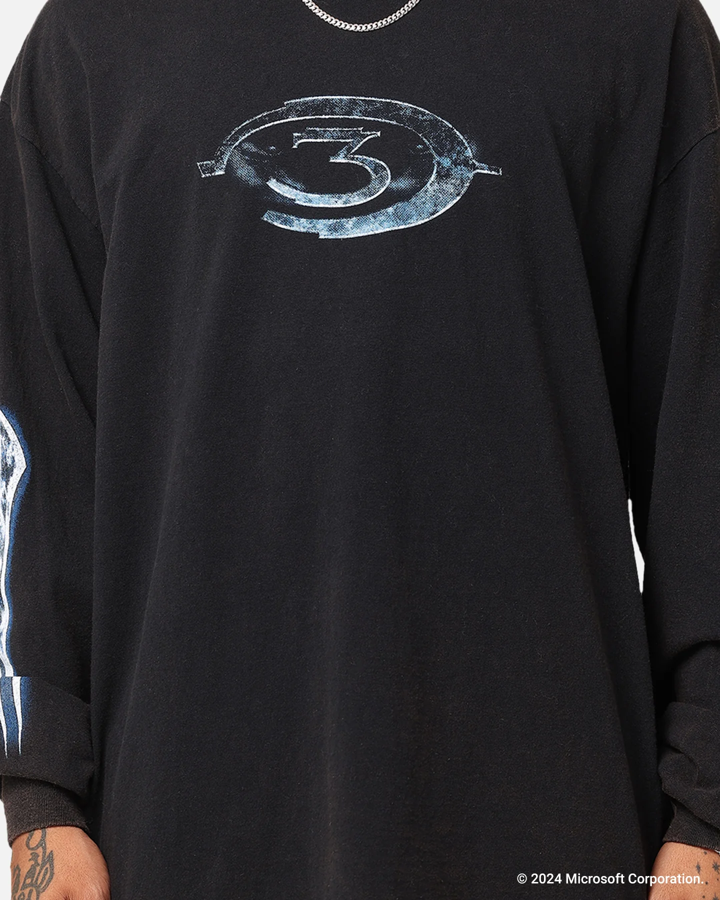 73Studio X Halo Halo Legendary Long Sleeve T-Shirt Black - Image 7