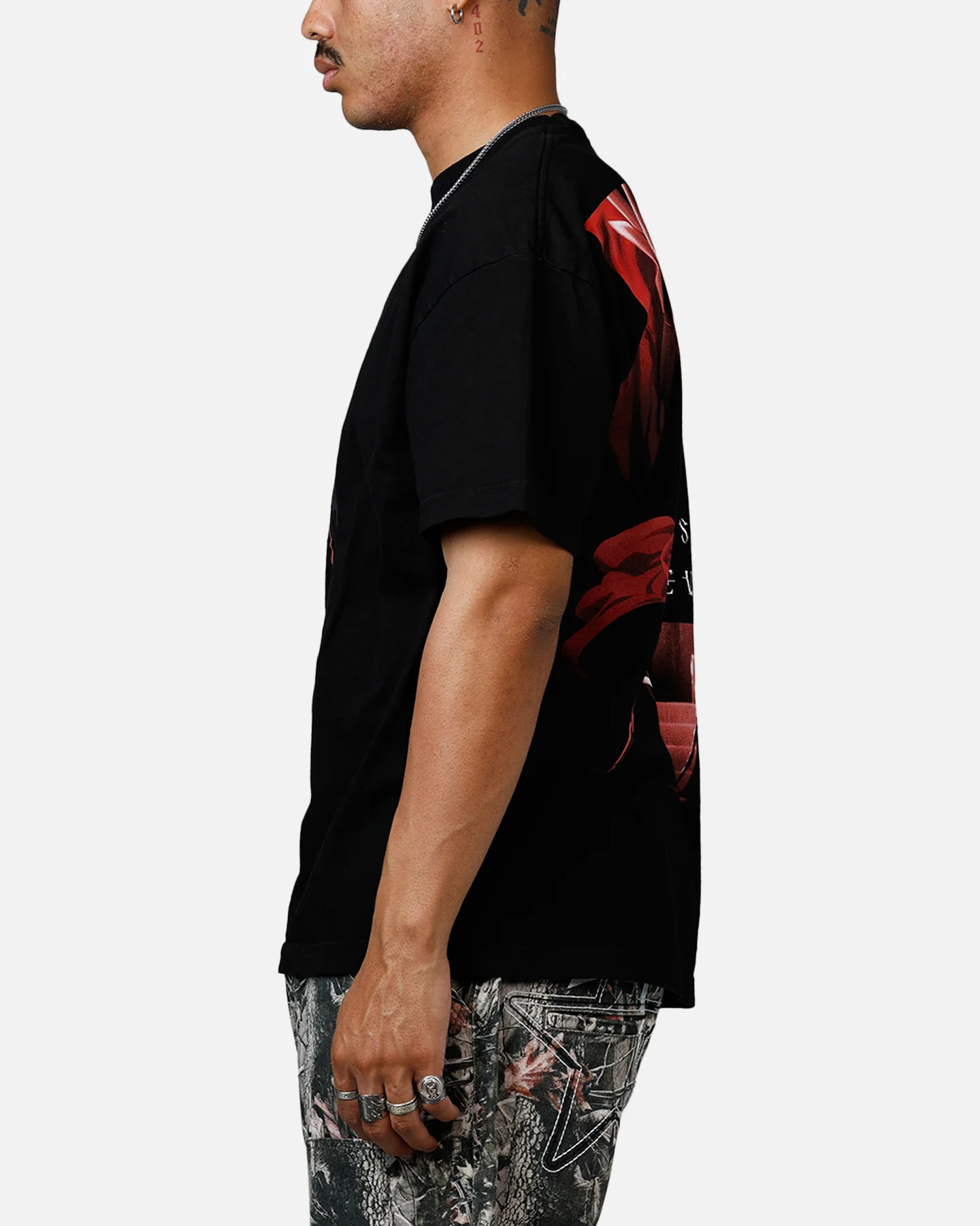 73Studio X Solo Leveling Igris T-Shirt Black - Image 5