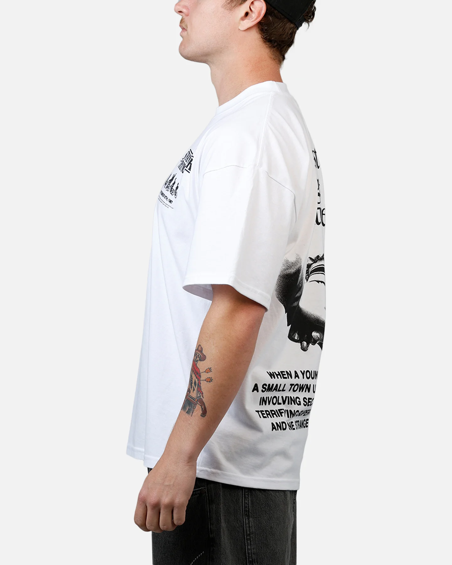 73Studio X Stranger Things One Last Adventure T-Shirt White - Image 5