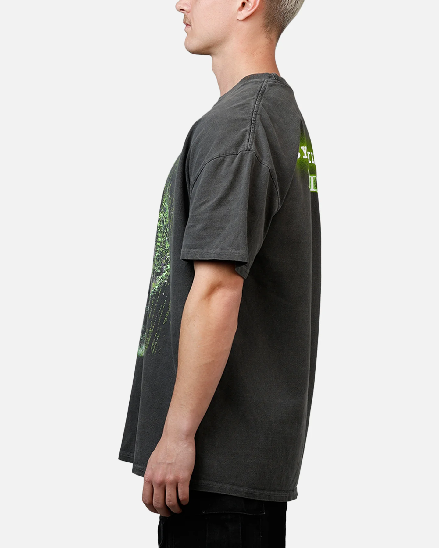 73Studio X The Matrix Trinity Heavyweight T-Shirt Black - Image 5