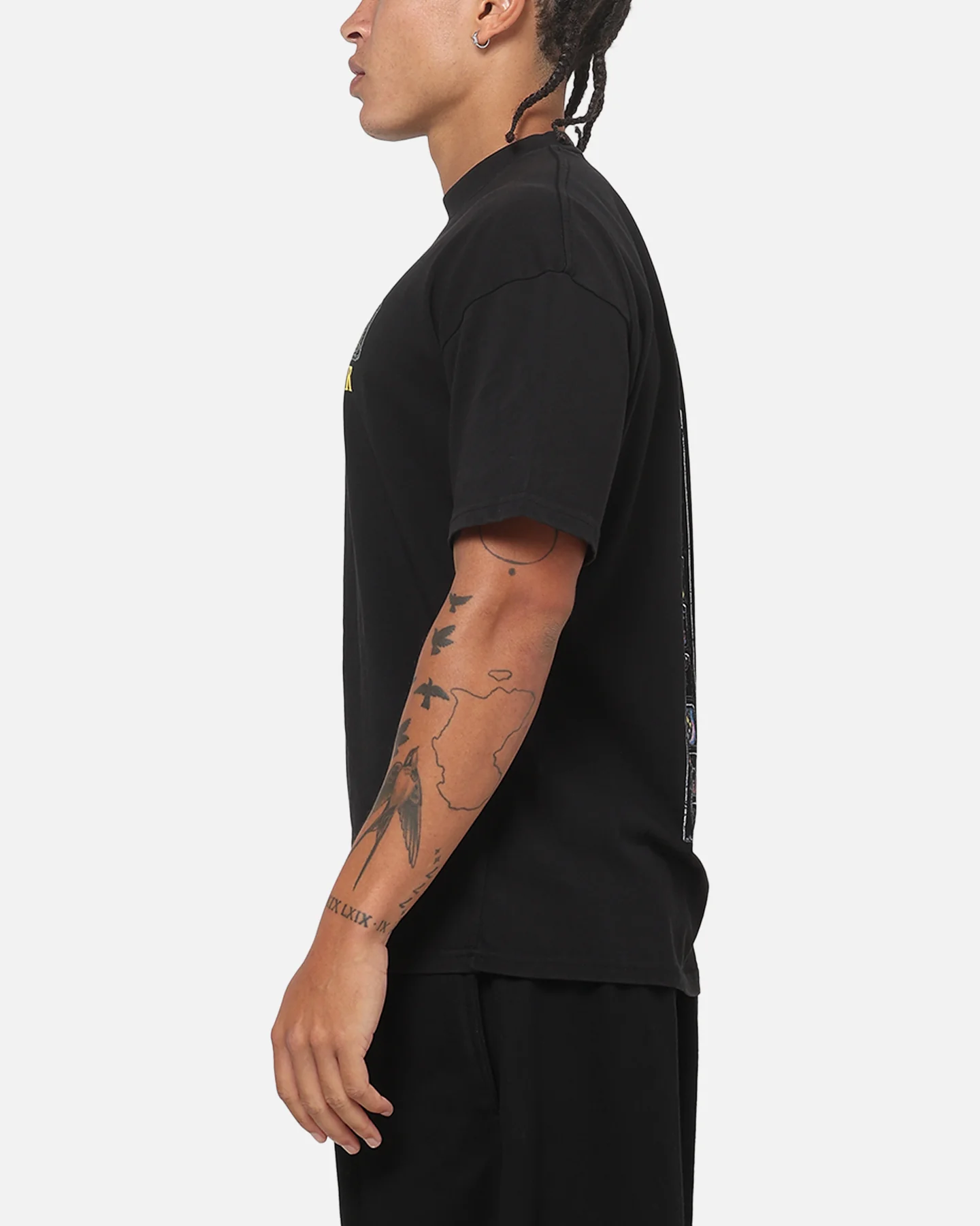 73Studio X Warcraft How Big Is Your Sack T-Shirt Black Acidwash - Image 6