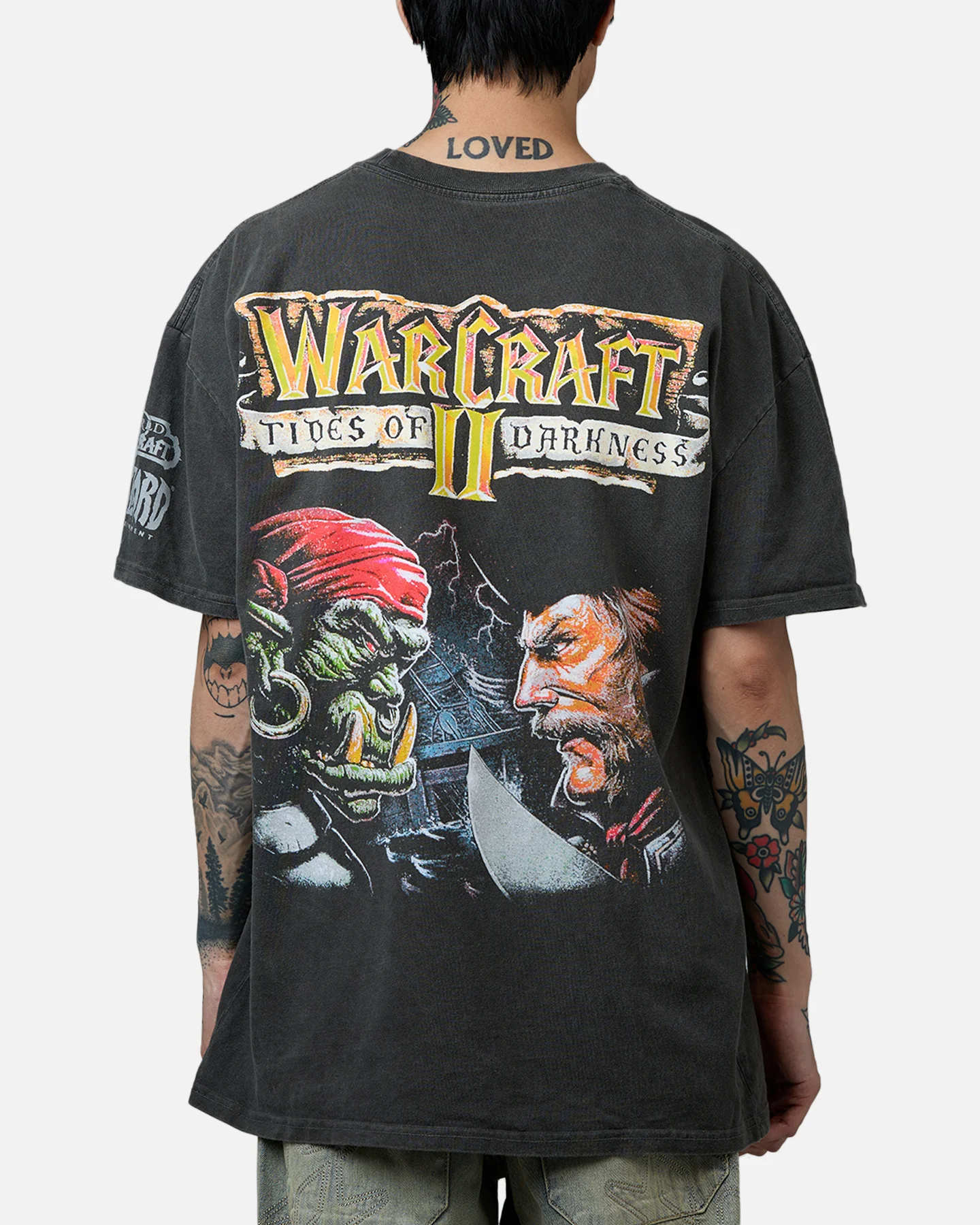 73Studio X Warcraft II: Tides Of Darkness T-Shirt Black Wash