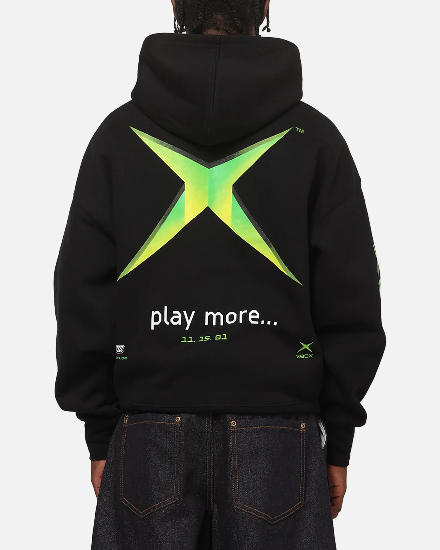 73Studio X Xbox 25th Anniversary 2001 Play More Zip Hoodie - Image 2