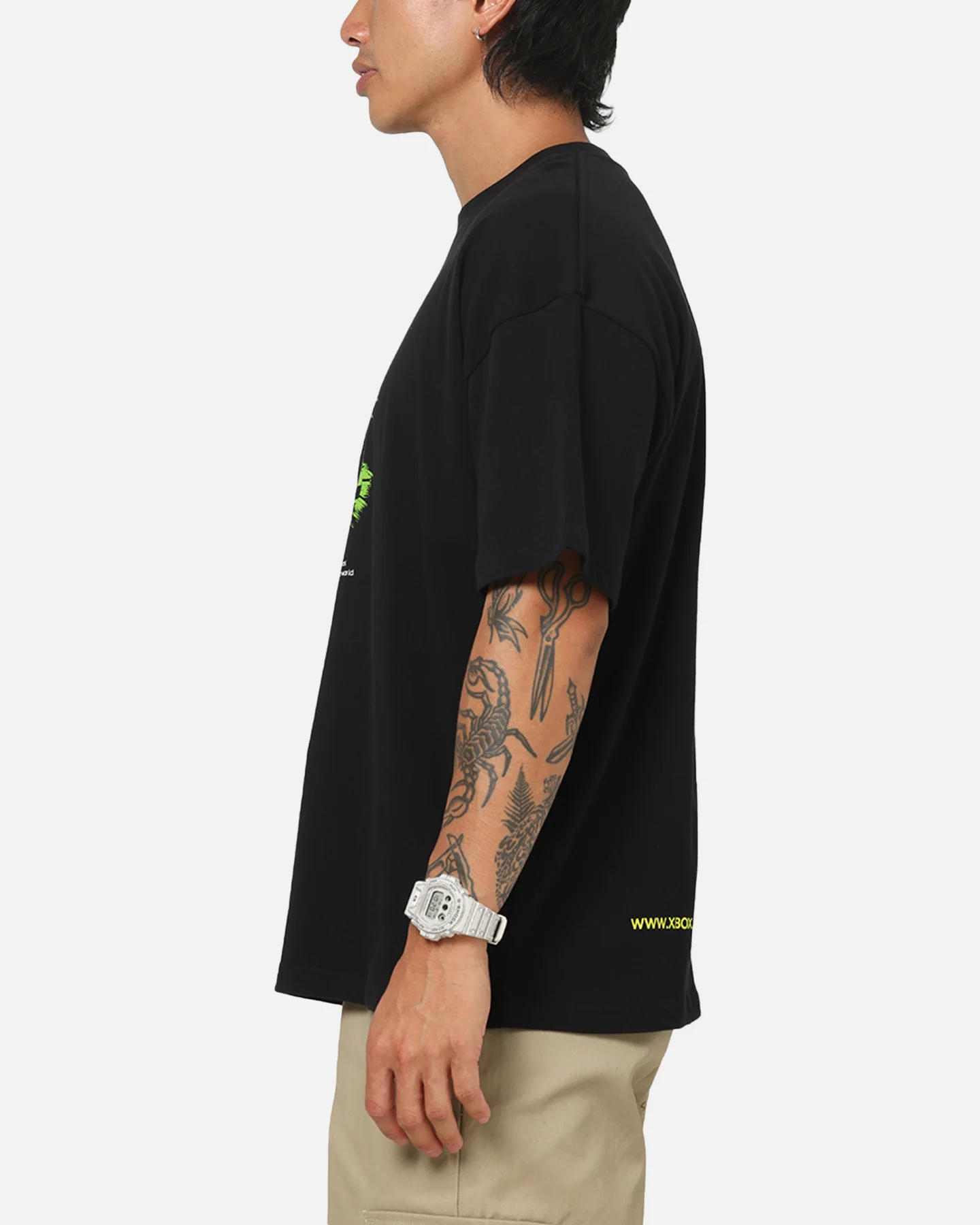 73Studio X Xbox 25th Anniversary Power Of X T-Shirt Black - Image 6