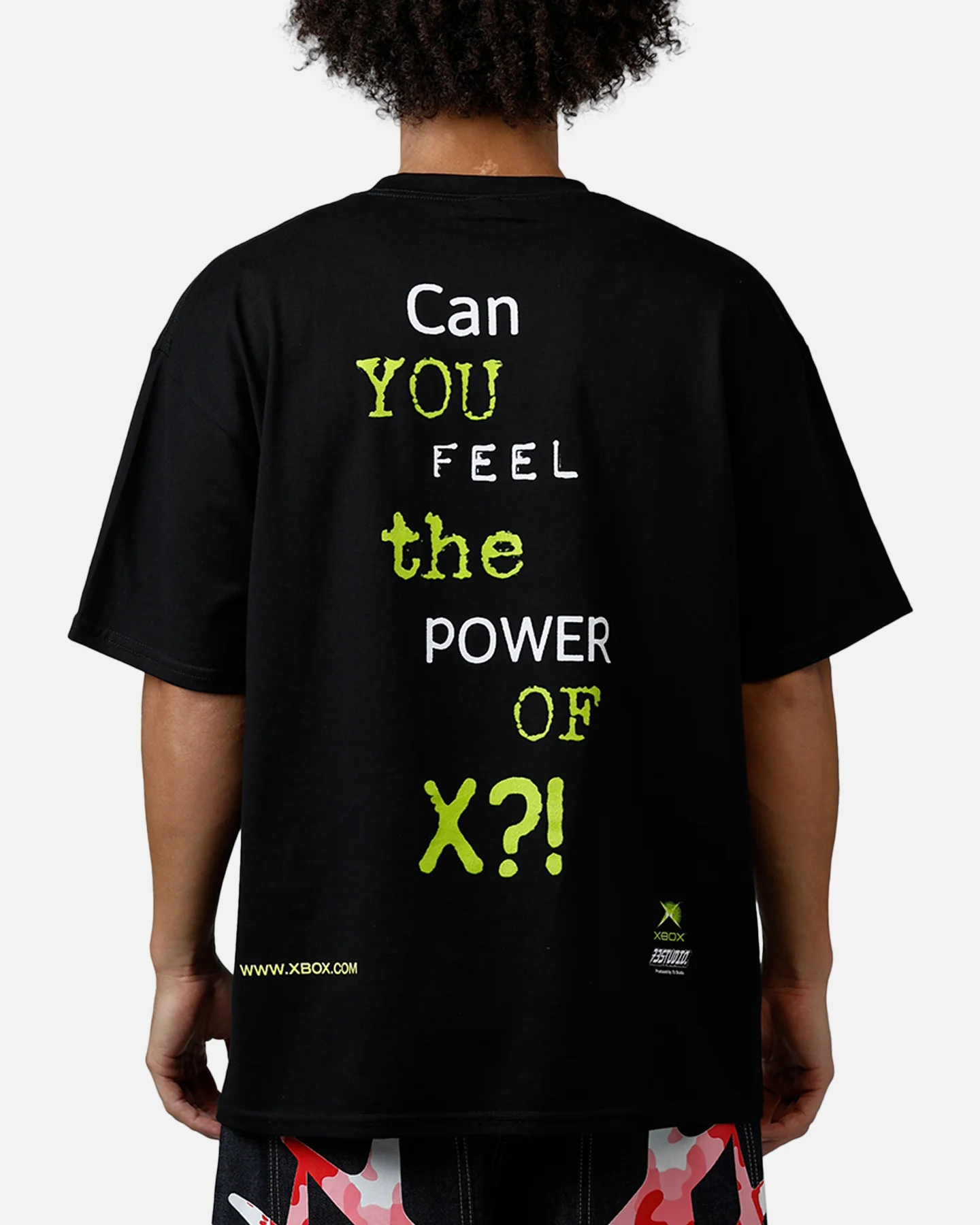 73Studio X Xbox 25th Anniversary Welder Of X T-Shirt Black - Image 2
