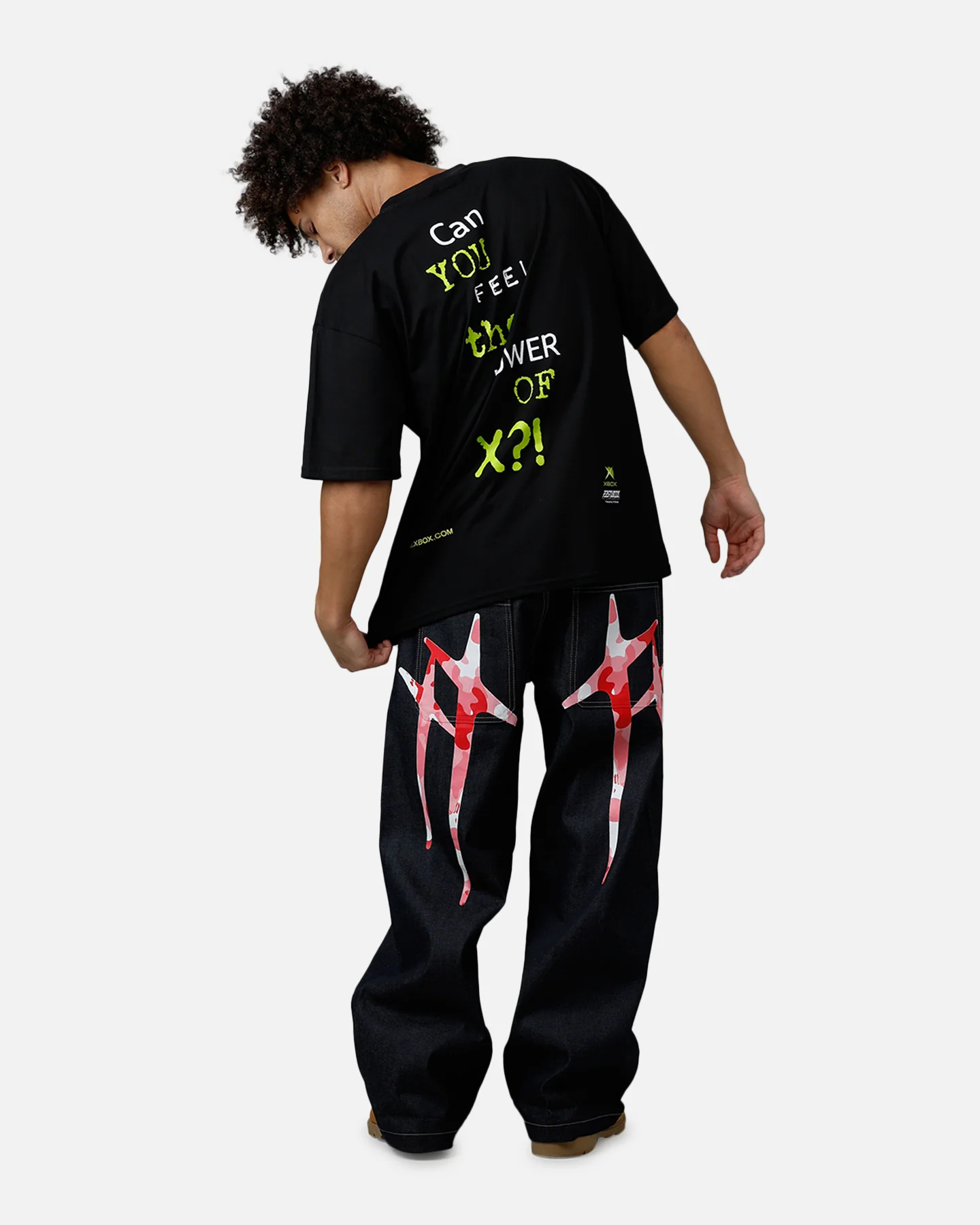 73Studio X Xbox 25th Anniversary Welder Of X T-Shirt Black - Image 6