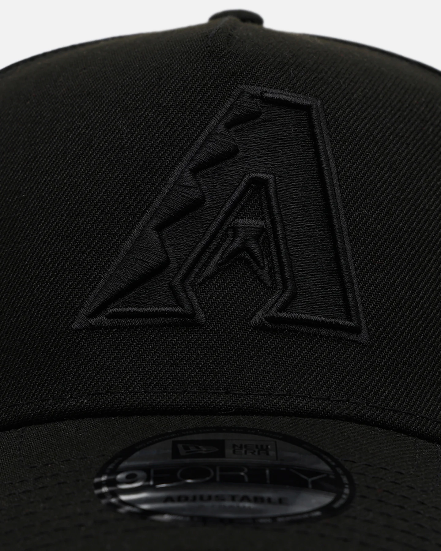 New Era Arizona Diamondbacks 'Easy Black' 9FORTY A-Frame Snapback Black/Black - Image 5