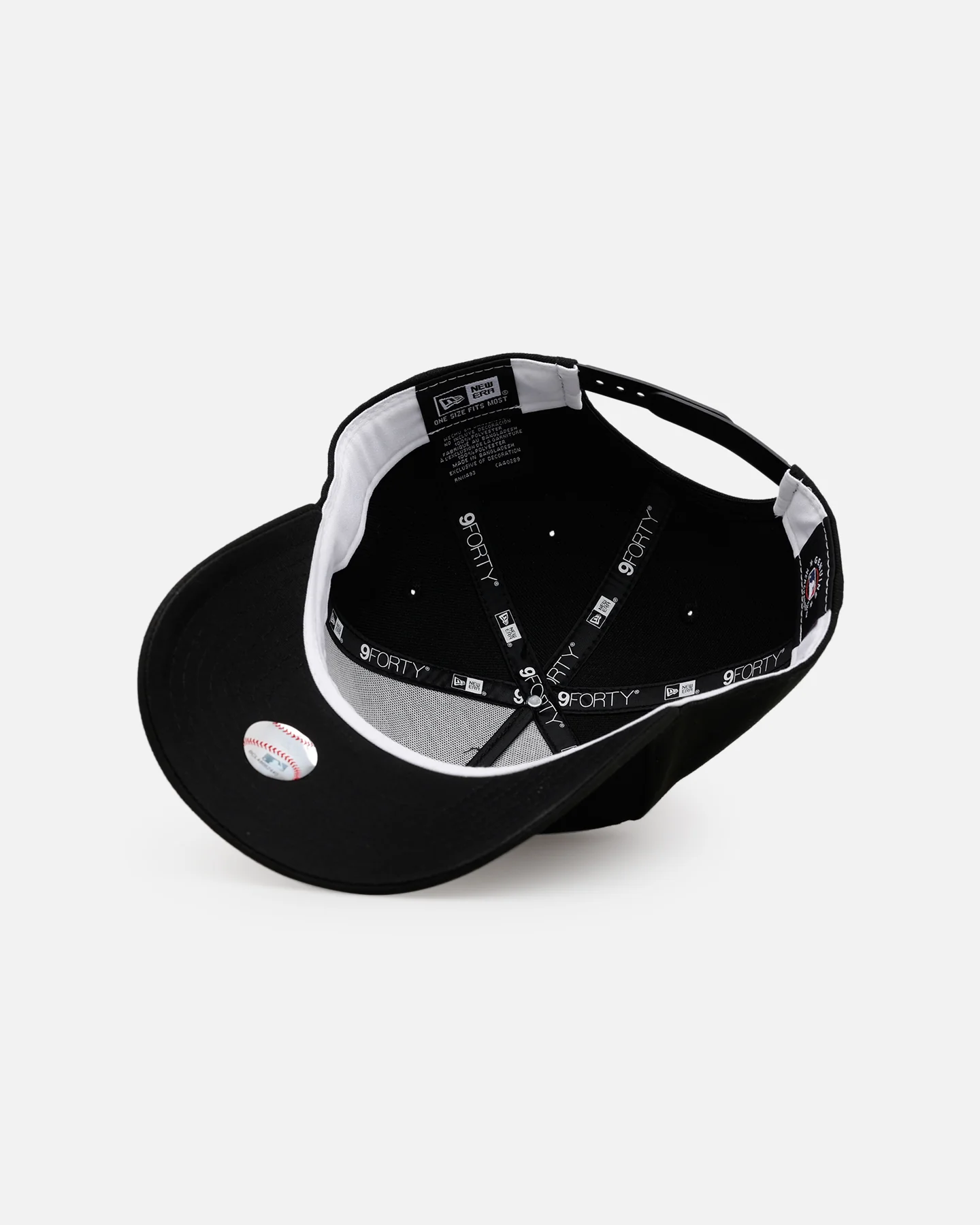 New Era Arizona Diamondbacks 'Easy Black' 9FORTY A-Frame Snapback Black/Black - Image 6