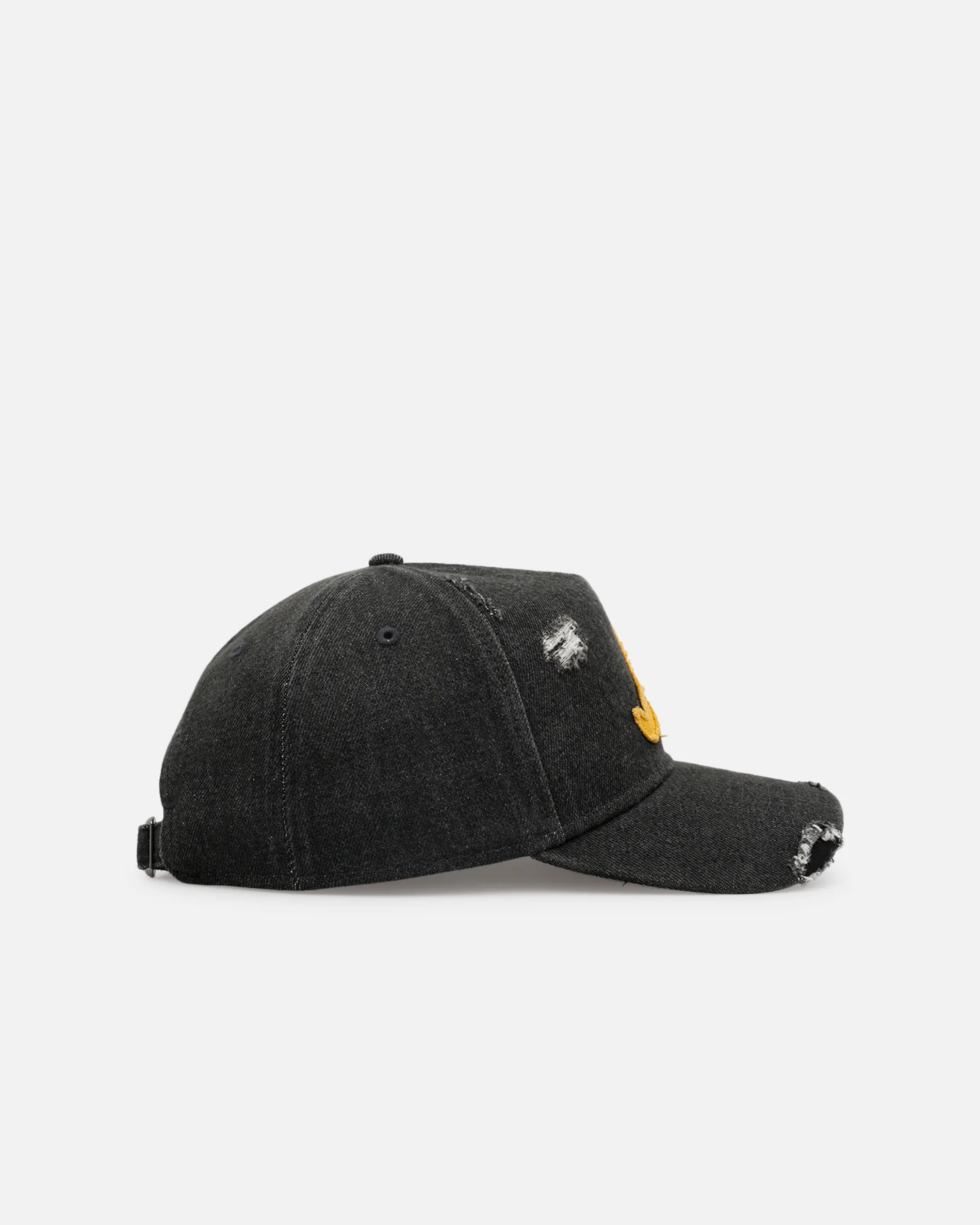 New Era Atlanta Braves 'Denim 2.0' 9FORTY A-Frame Strapback Black - Image 3