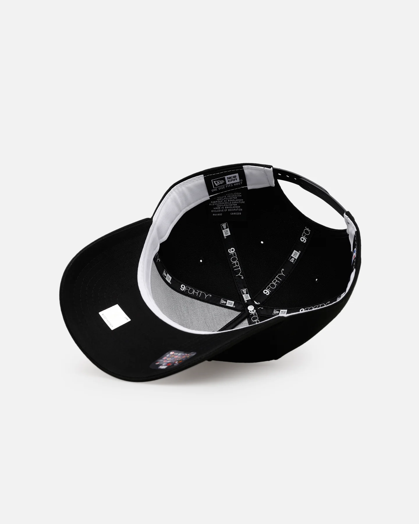 New Era Chicago Bulls 'Easy Black' 9FORTY A-Frame Snapback Black/Black - Image 6