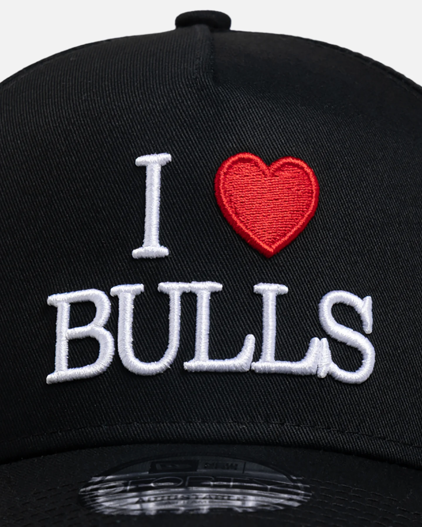 New Era Chicago Bulls 'Lovers' 9FORTY A-Frame Snapback Black - Image 5