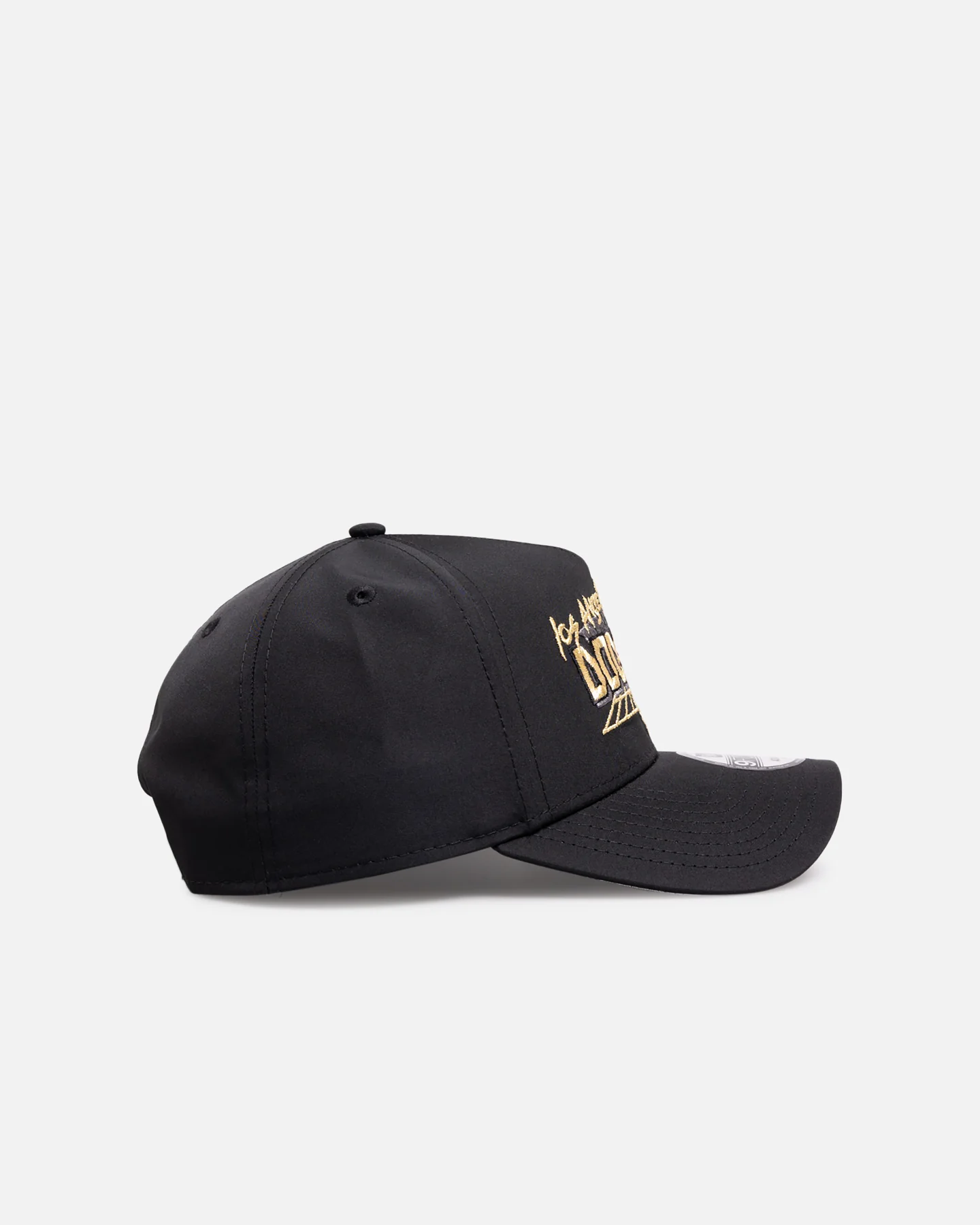New Era Los Angeles Dodgers 'Arcade Gold 10 Year Anniversary' 9FORTY A-Frame Snapback Black/Gold - Image 3
