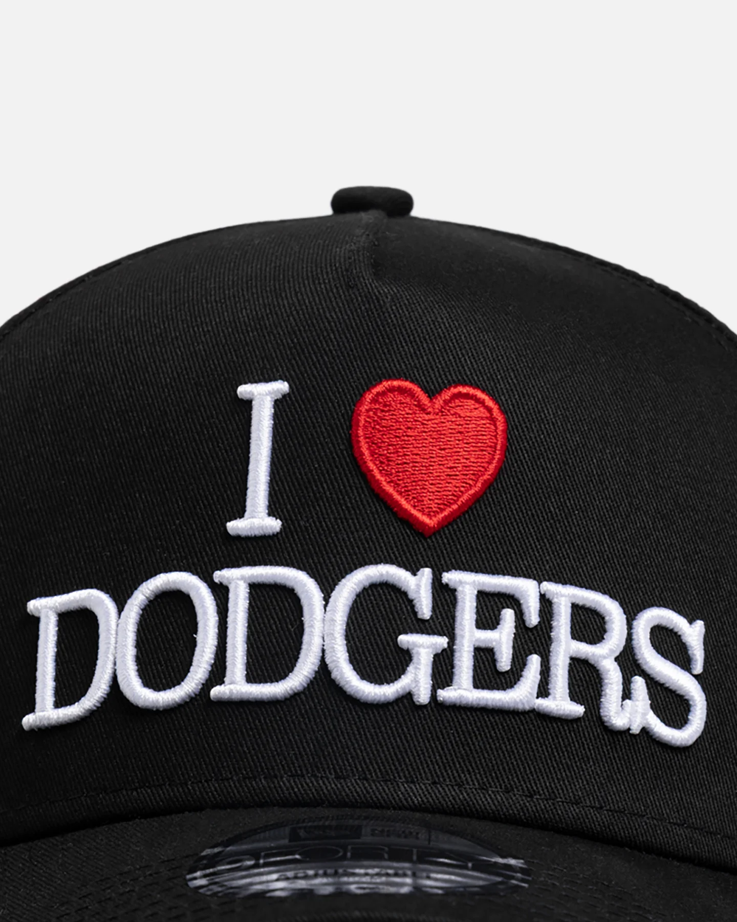 New Era Los Angeles Dodgers 'Lovers' 9FORTY A-Frame Snapback Black - Image 5