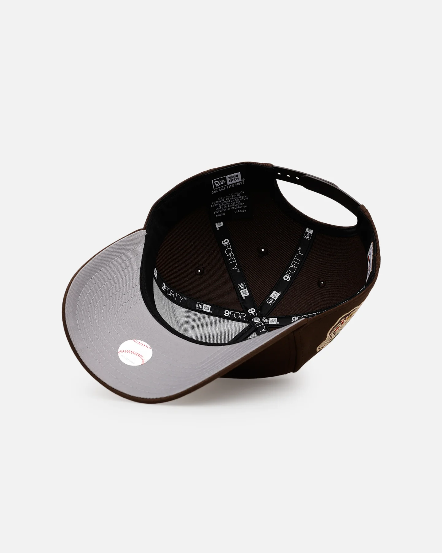 New Era New York Yankees 'Stay Classy' 9FORTY A-Frame Snapback Walnut - Image 6