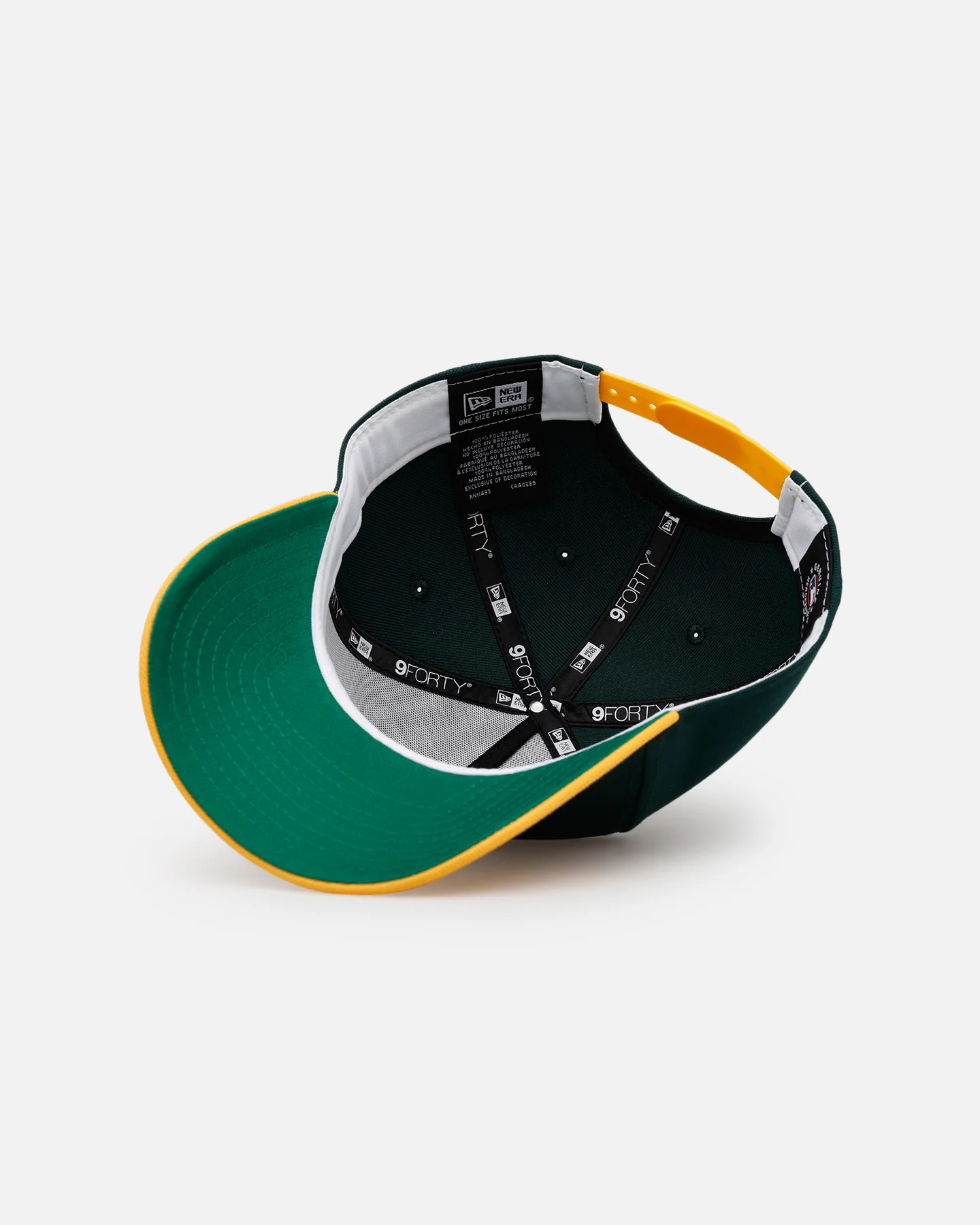 New Era Oakland Athletics 'Baseball Hearts' 9FORTY A-Frame Snapback Official Team Color - Image 6