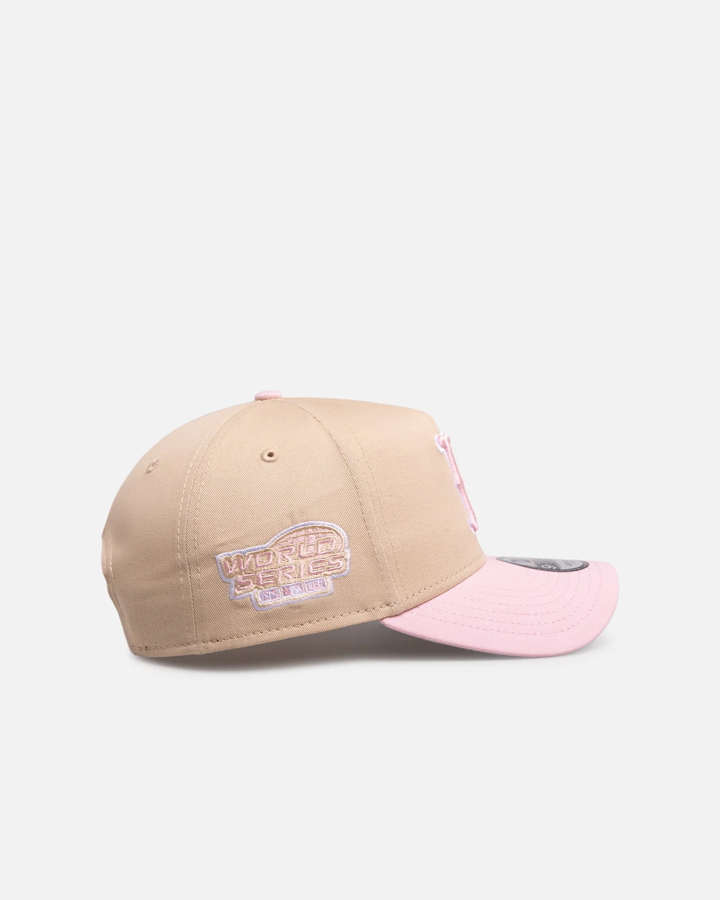 New Era Boston Red Sox 'Pastel' 9FORTY A-Frame Snapback Pastel Pink - Image 3