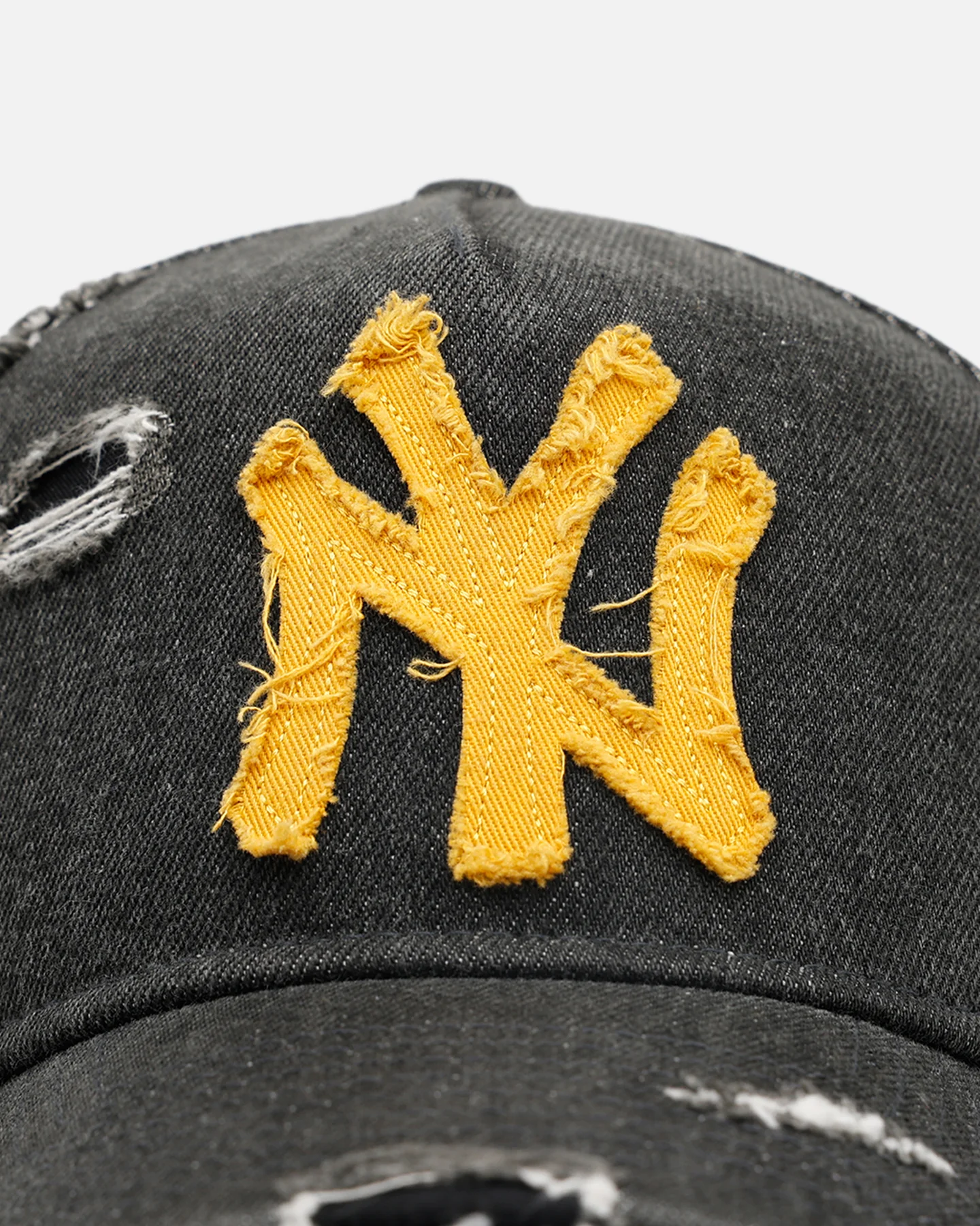 New Era New York Yankees 'Denim 2.0' 9FORTY A-Frame Strapback Black - Image 5