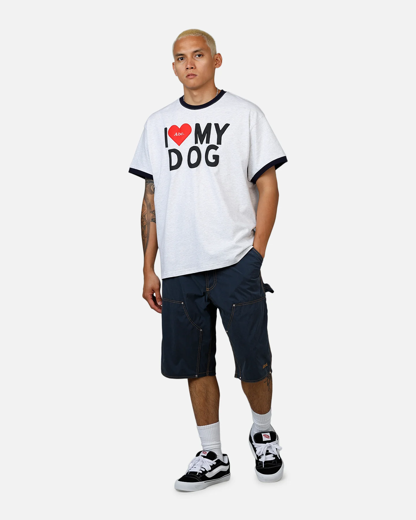 ABC Nylon Jorts Navy - Image 2