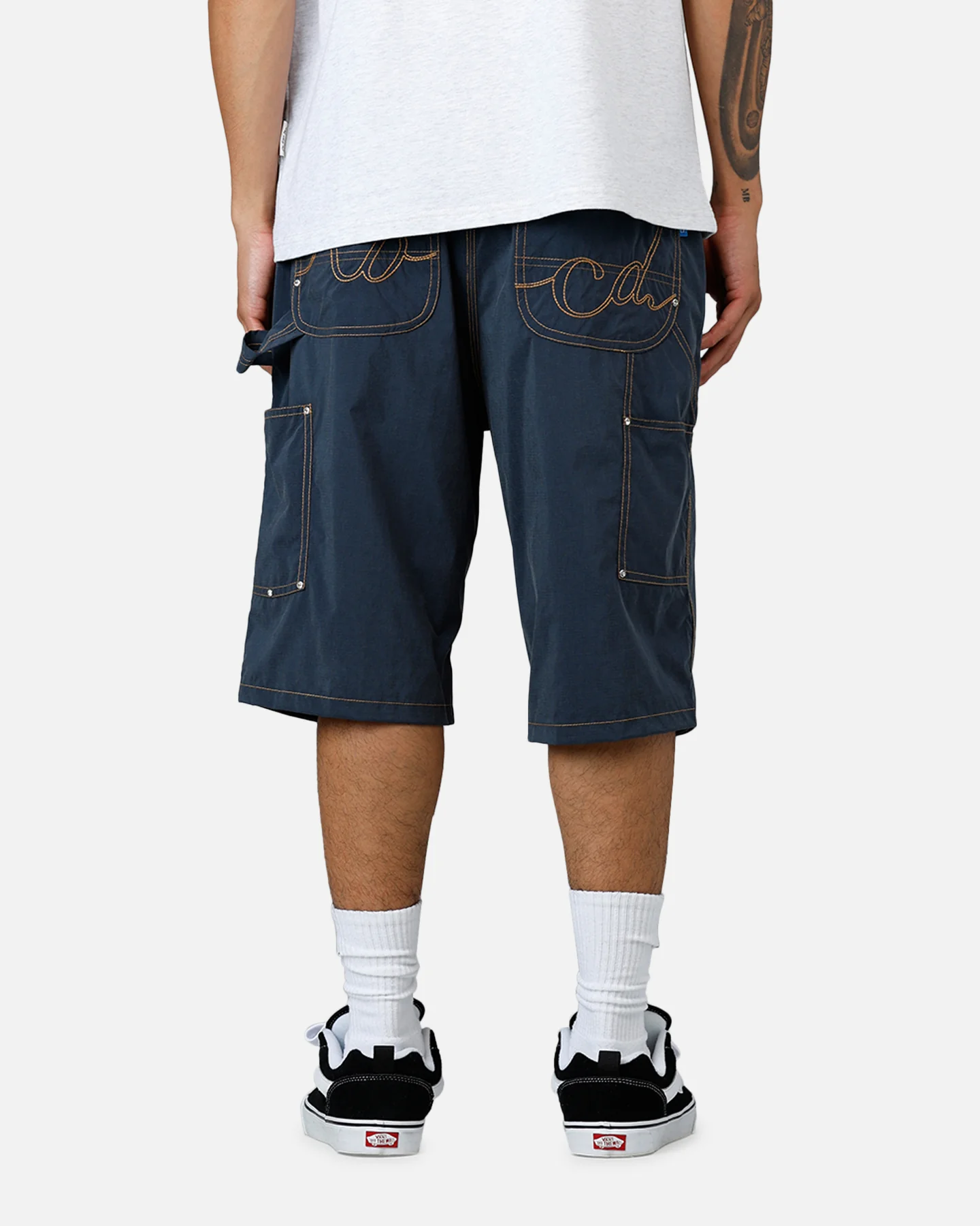 ABC Nylon Jorts Navy - Image 5