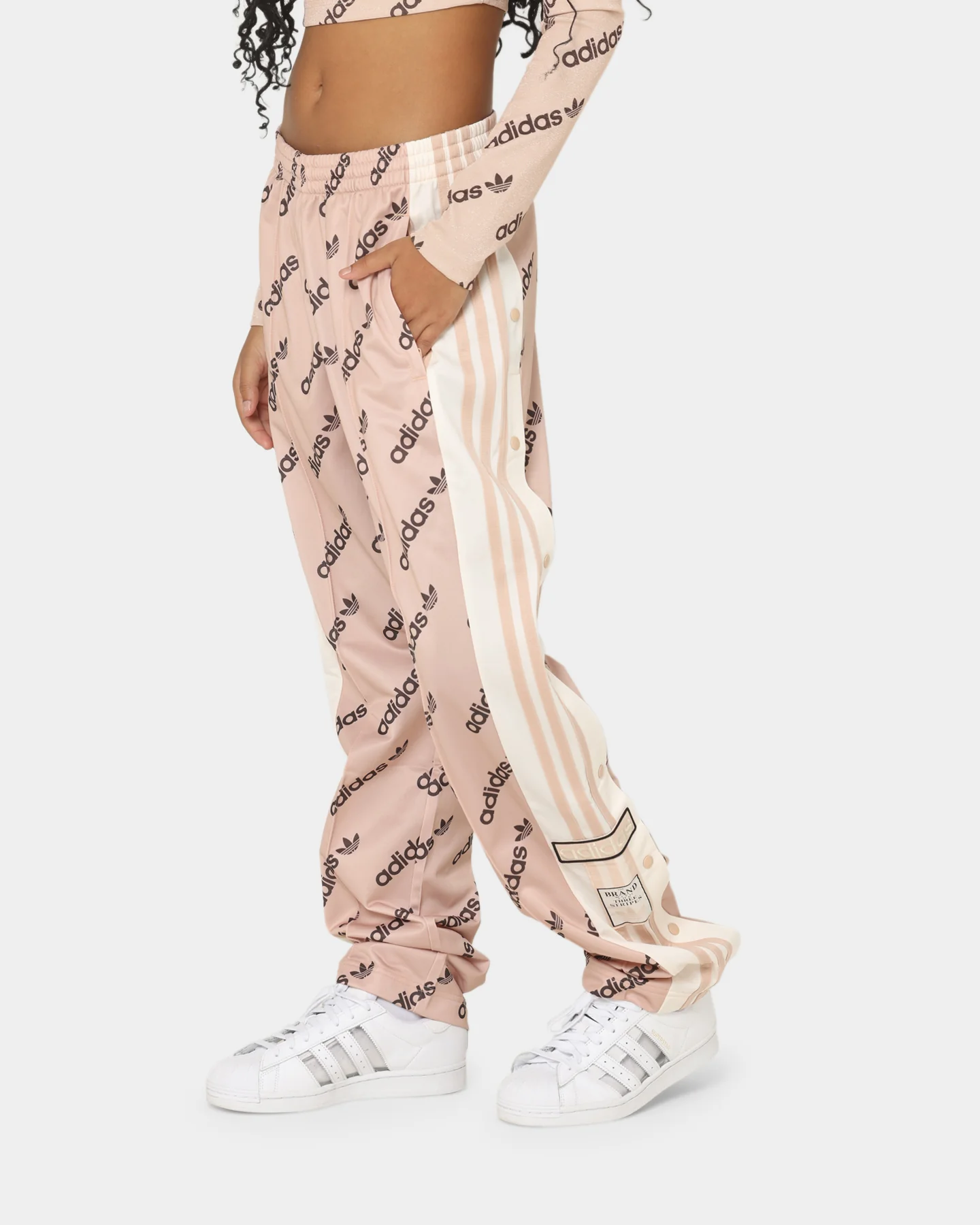 Adidas Adi Break Pants Halo Blush - Image 6