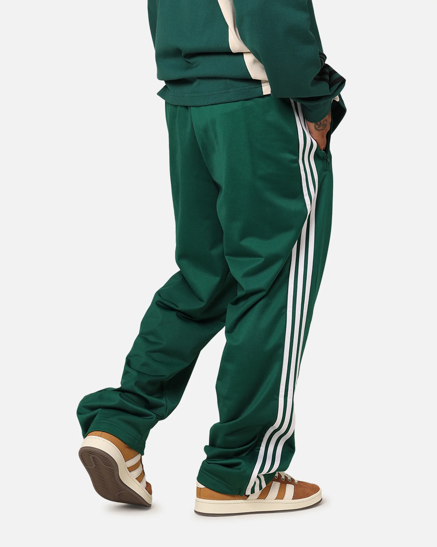 Adidas Adicolour Classics Firebird Track Pants Green - Image 5