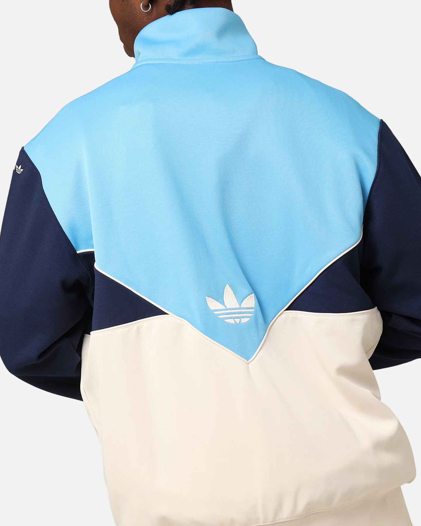 Adidas Adicolour Track Top Jacket Semi Blue Burst/Wonder White/Night Indigo - Image 7