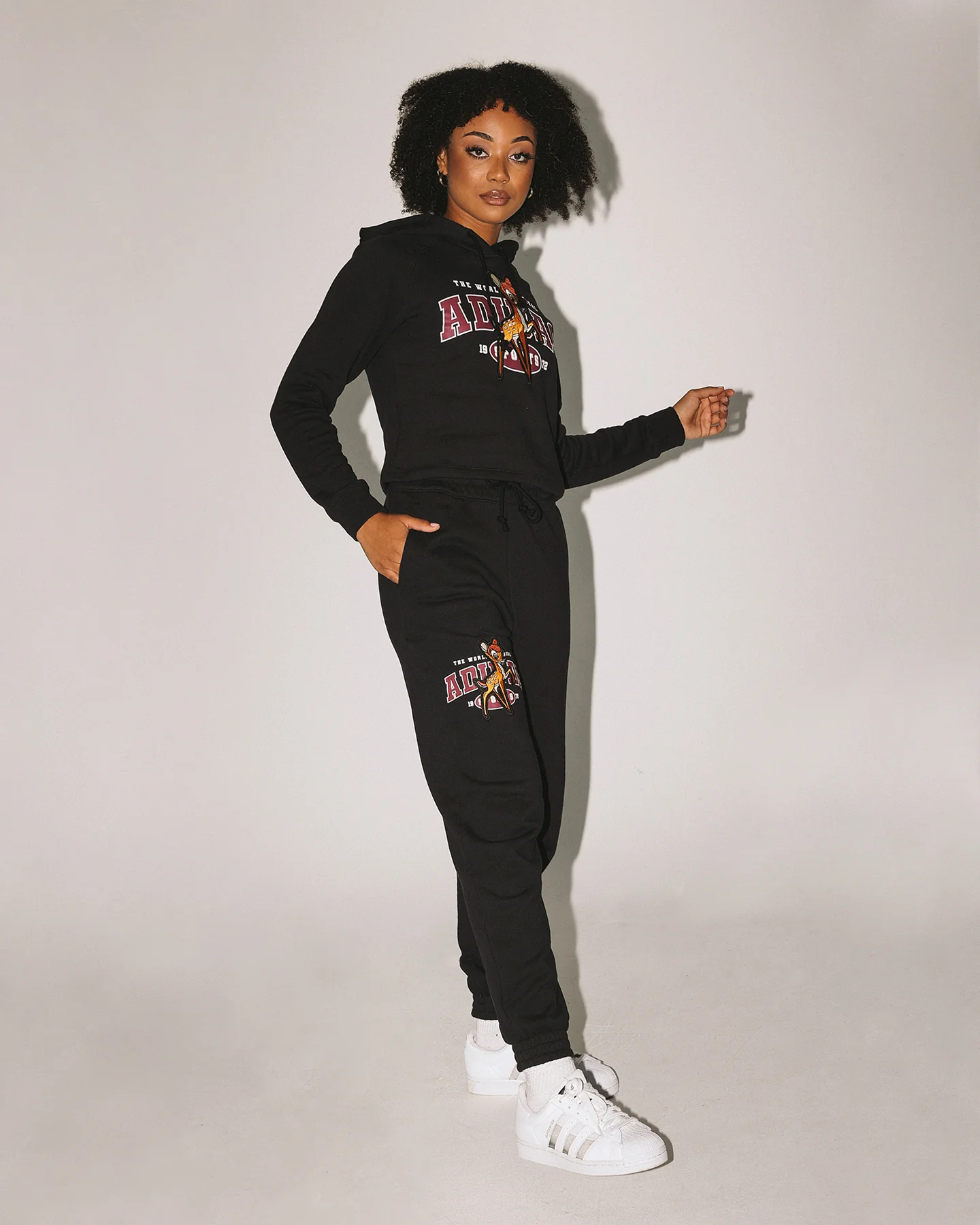 Adidas Adidas X Disney Bambi Joggers Black - Image 2