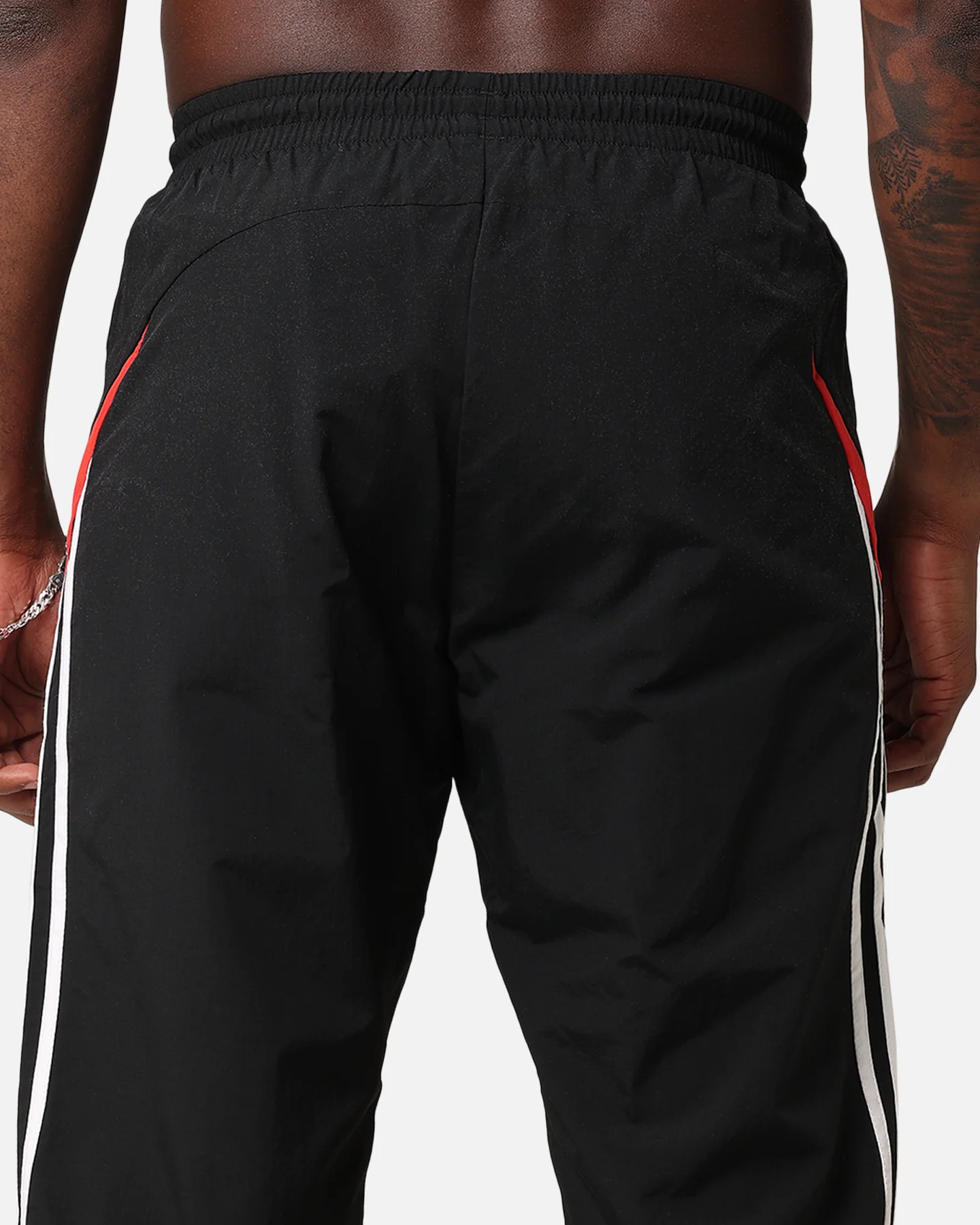 Adidas Archive Pants Black/Better Scarlet - Image 8