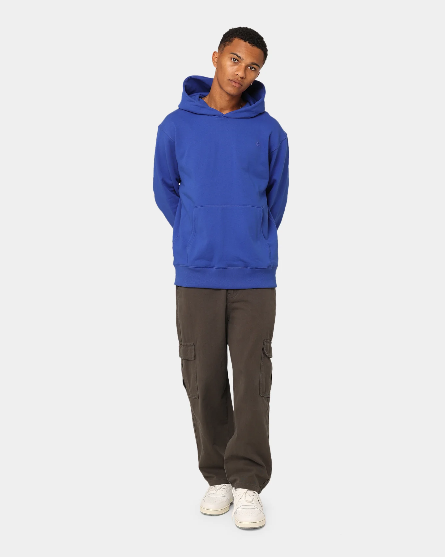 Adidas C French Terry Hoodie Semi Lucid Blue - Image 2