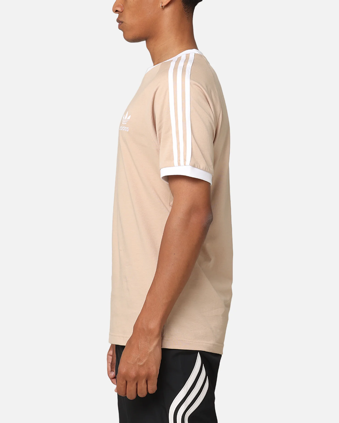 Adidas Classics 3-Stripes T-Shirt Magic Beige - Image 5