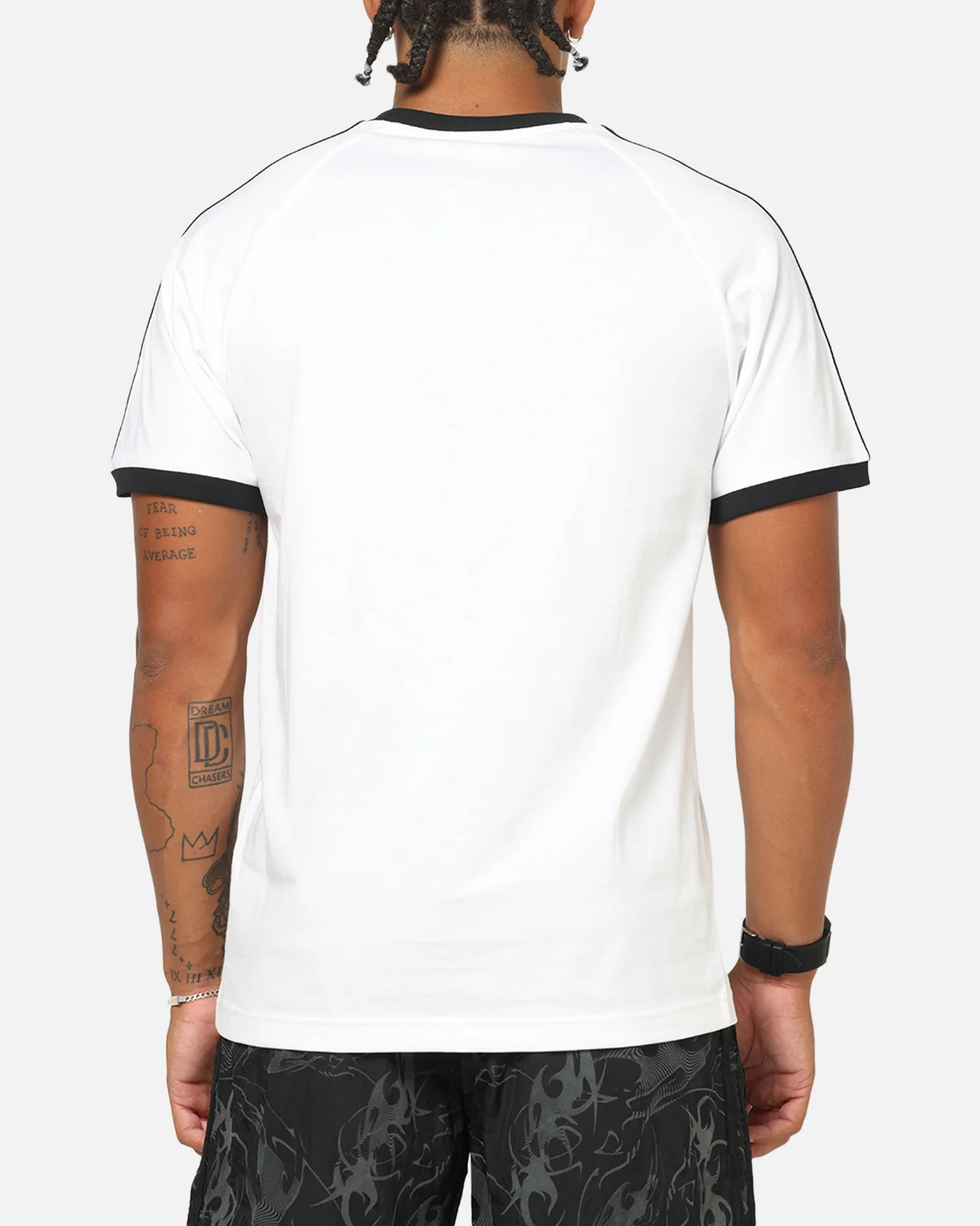 Adidas Classics 3-Stripes T-Shirt White - Image 3
