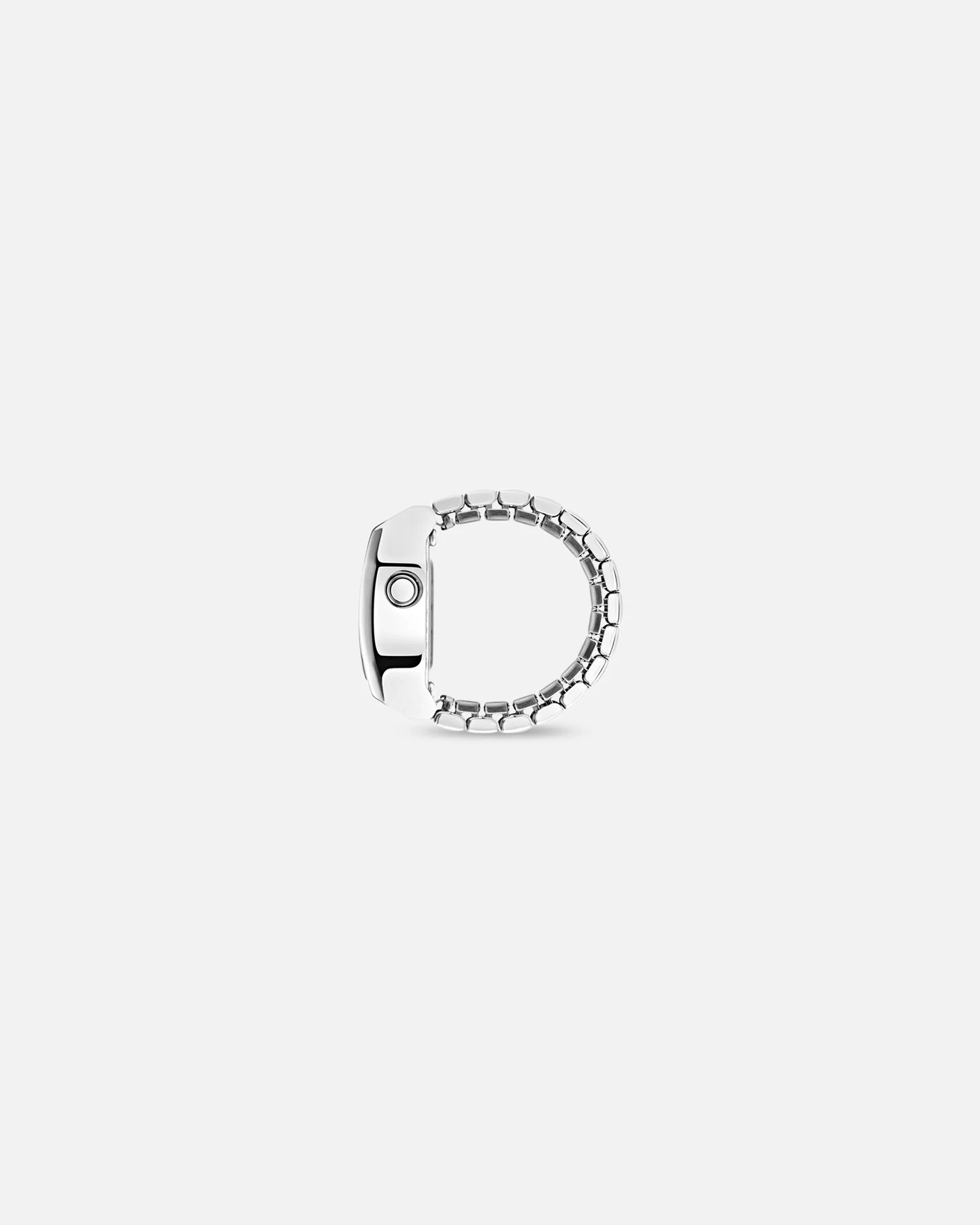 Adidas Digital Two Ring Watch Silver - Image 4