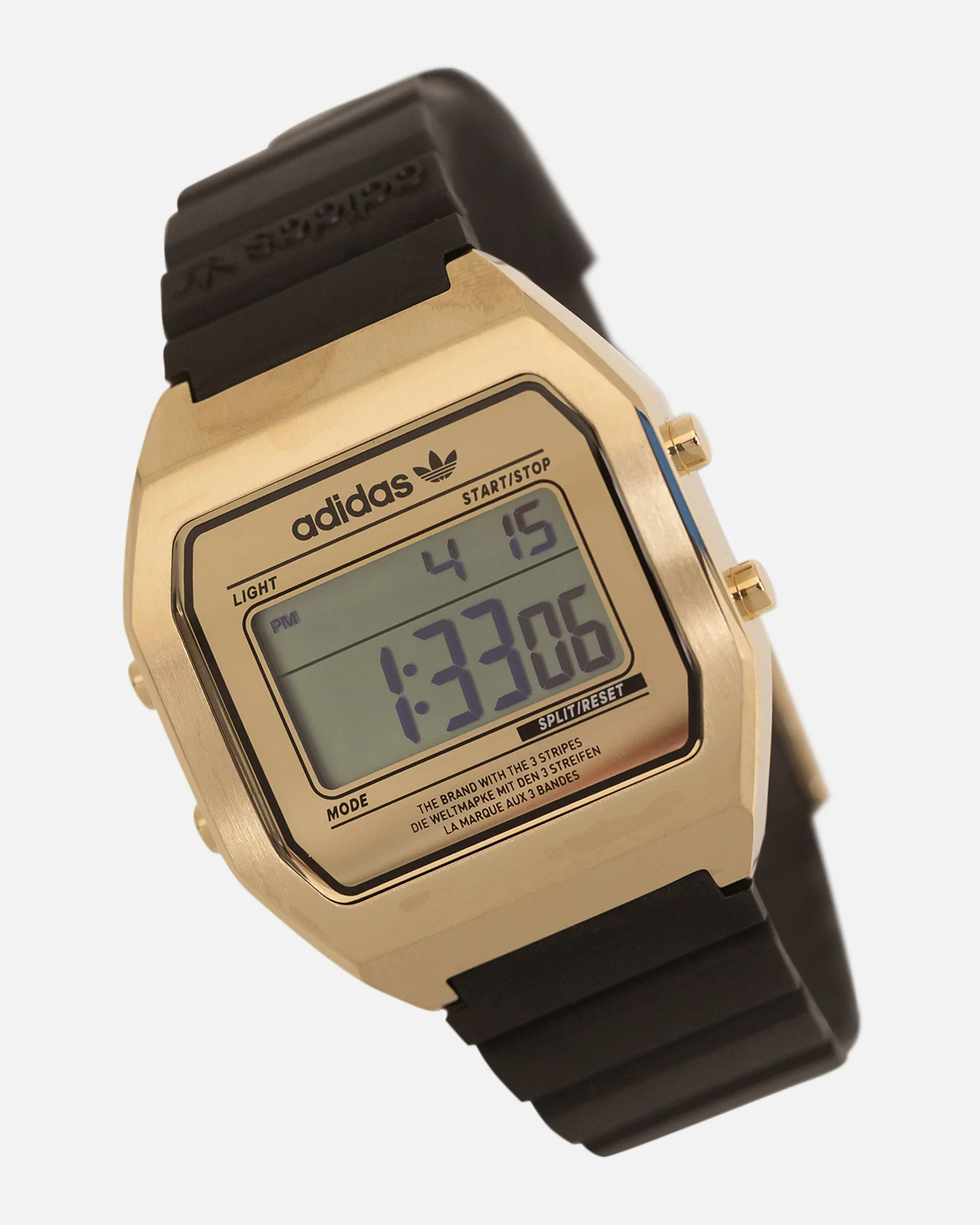 Adidas Digital Two Watch Black/Gold - Image 6