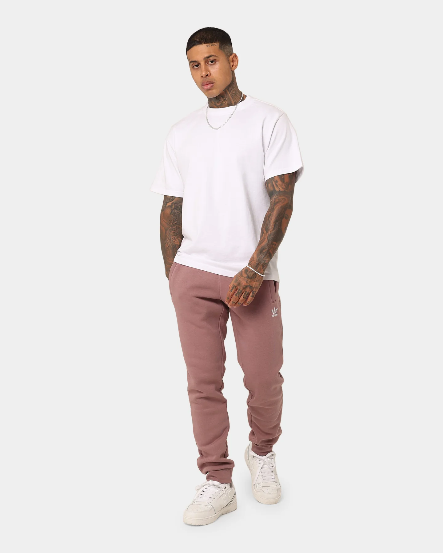Adidas Essentials Trefoil Trackpants Wonder Oxide - Image 2
