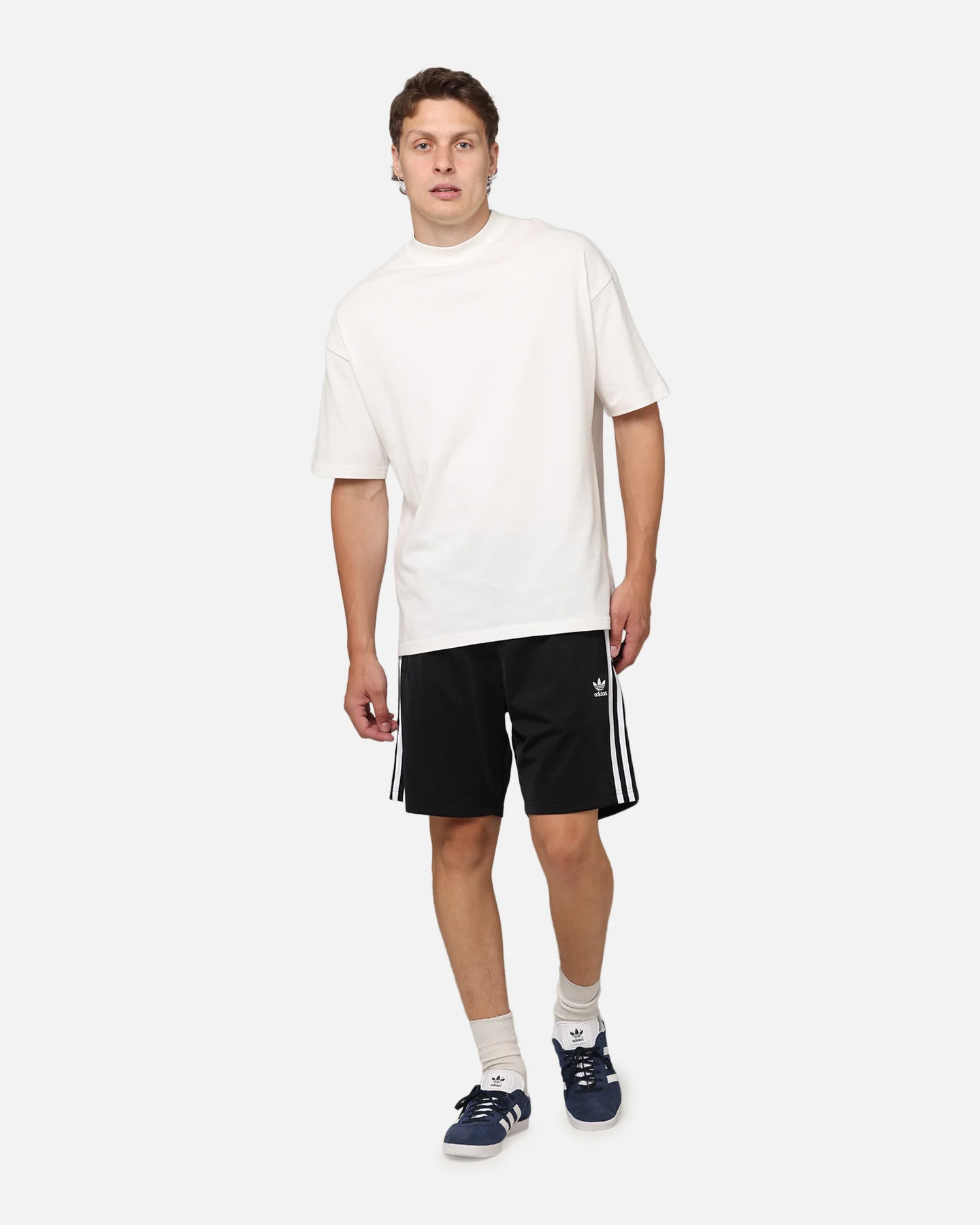 Adidas Firebird Shorts Black/White - Image 2