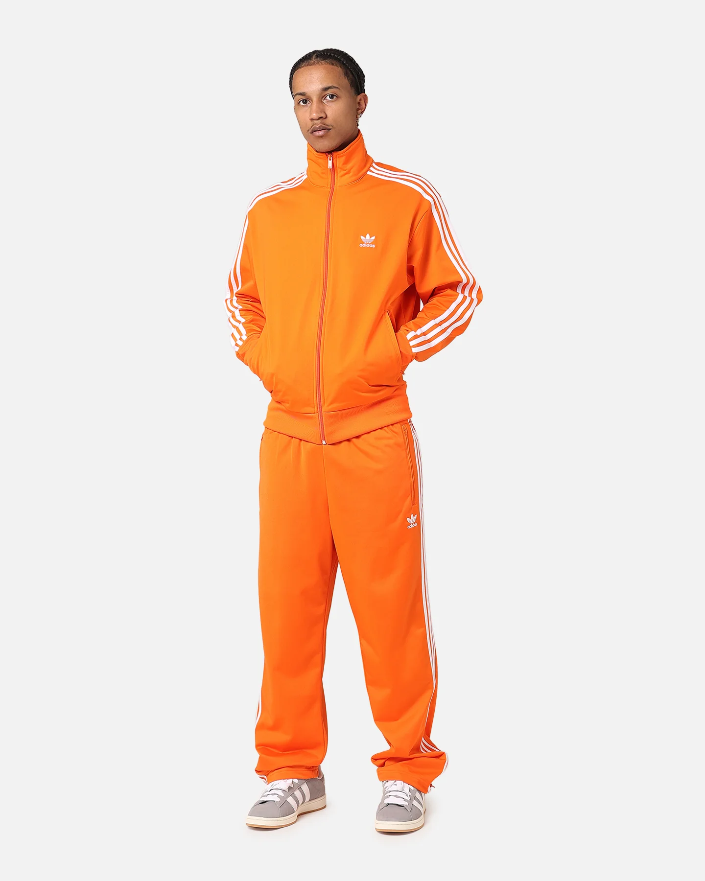 Adidas Firebird Track Jacket Orange - Image 2