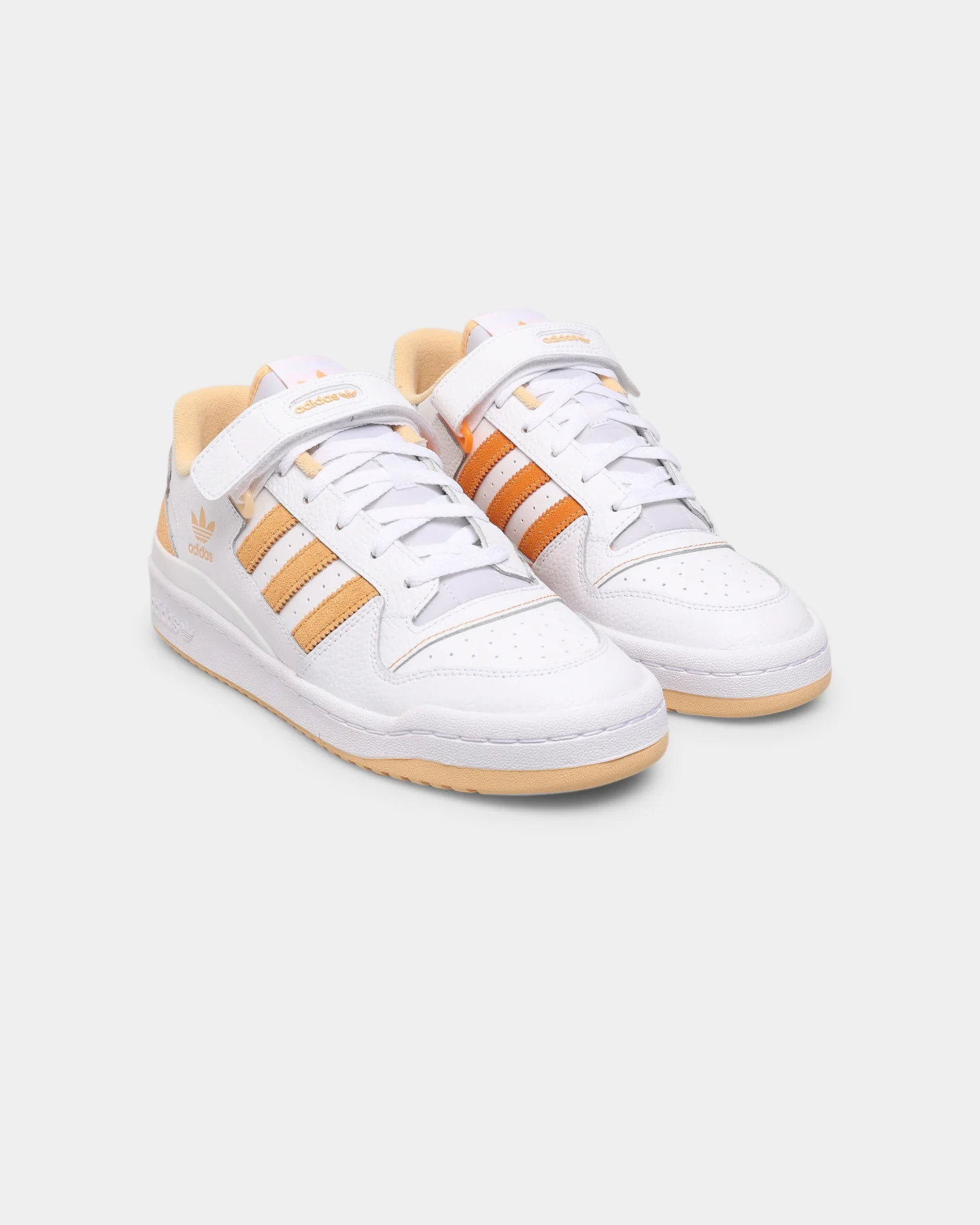 Adidas Forum Low Cloud White/Pulse Amber/Orange Rush - Image 2