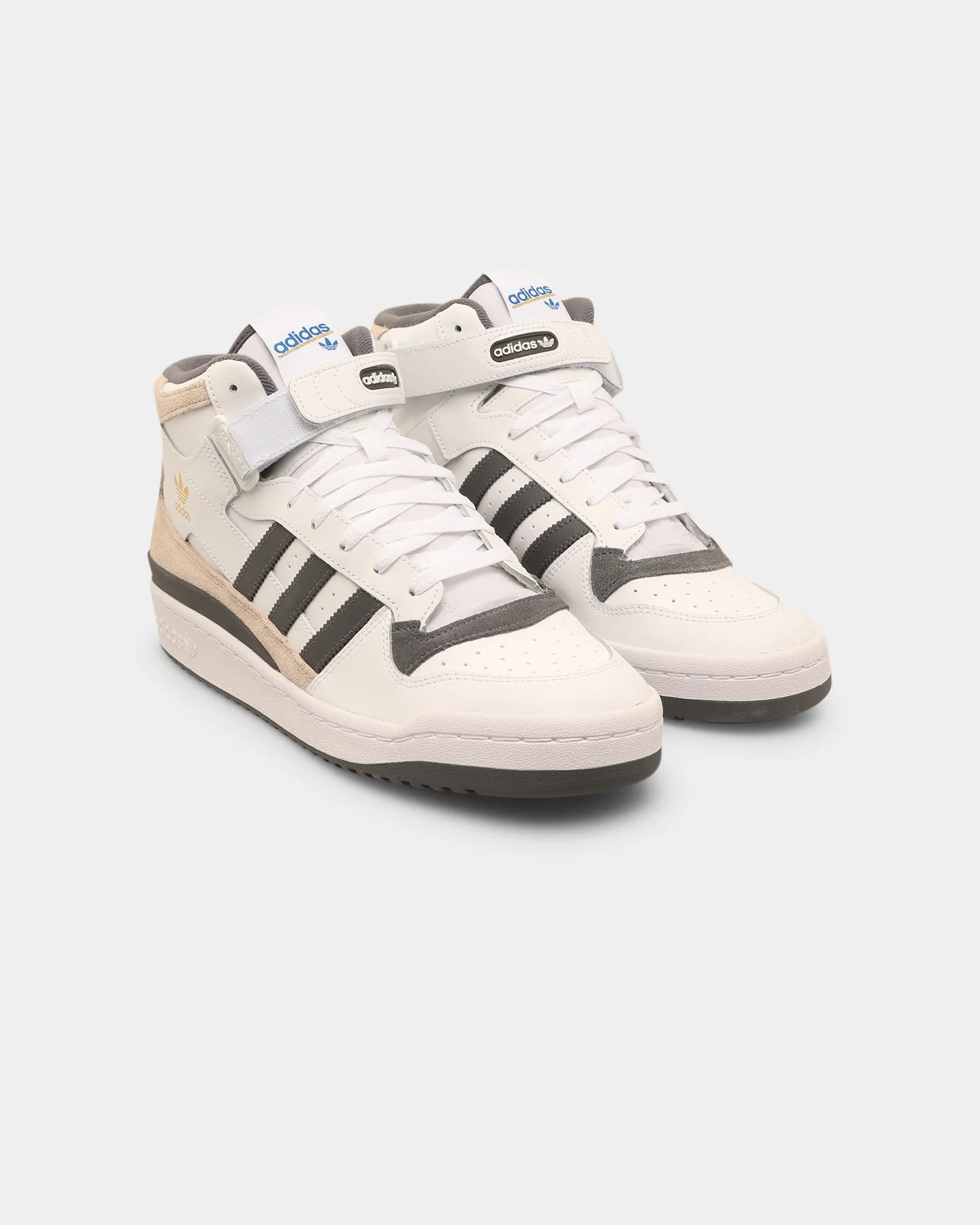 Adidas Forum Mid Ftwr White/Grey - Image 2