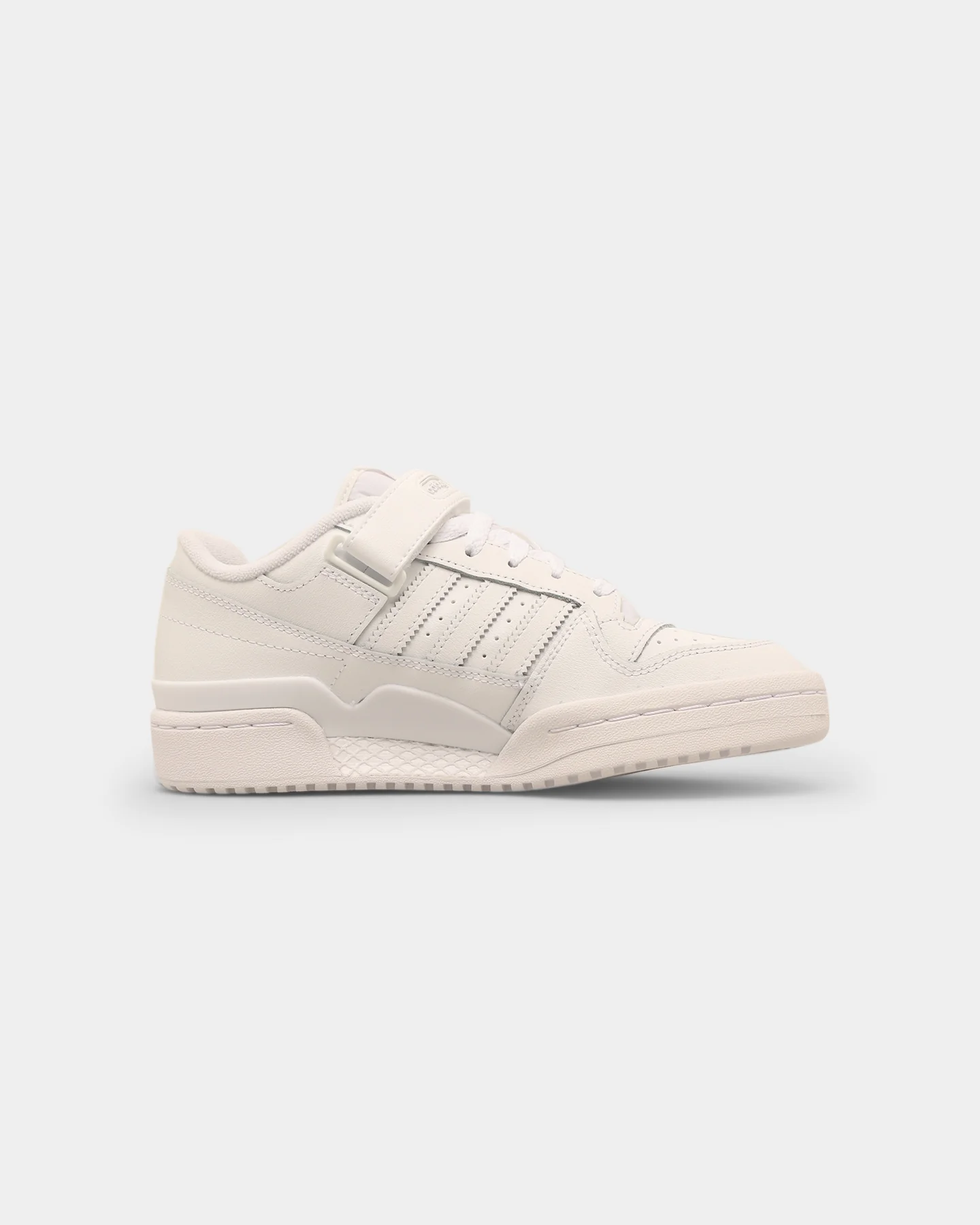 Adidas Kids' Forum Low J (GS) Ftwr White/Ftwr - Image 4