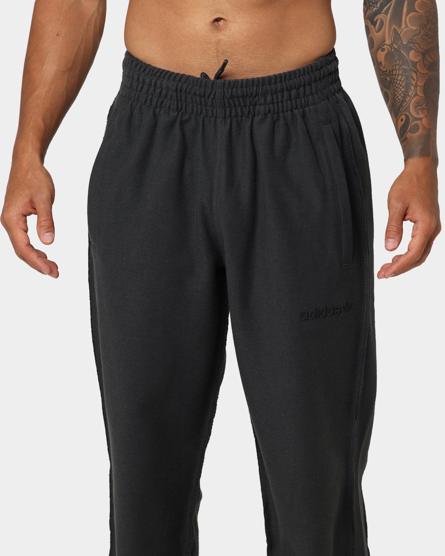 Adidas Loopback Sweat Pants Carbon - Image 3