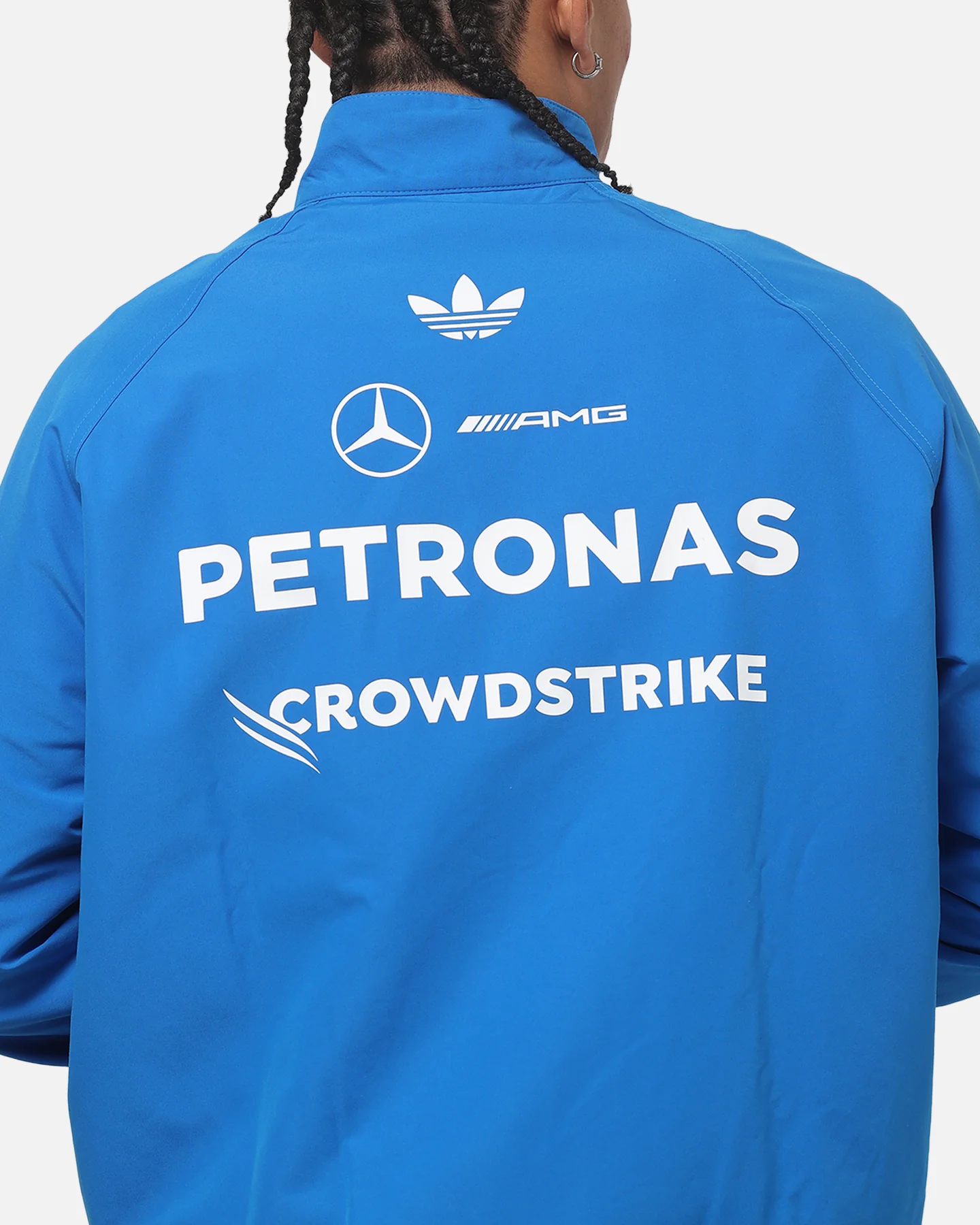 Adidas Mercedes-AMG Petronas Formula 1 Driver Jacket Blue - Image 7
