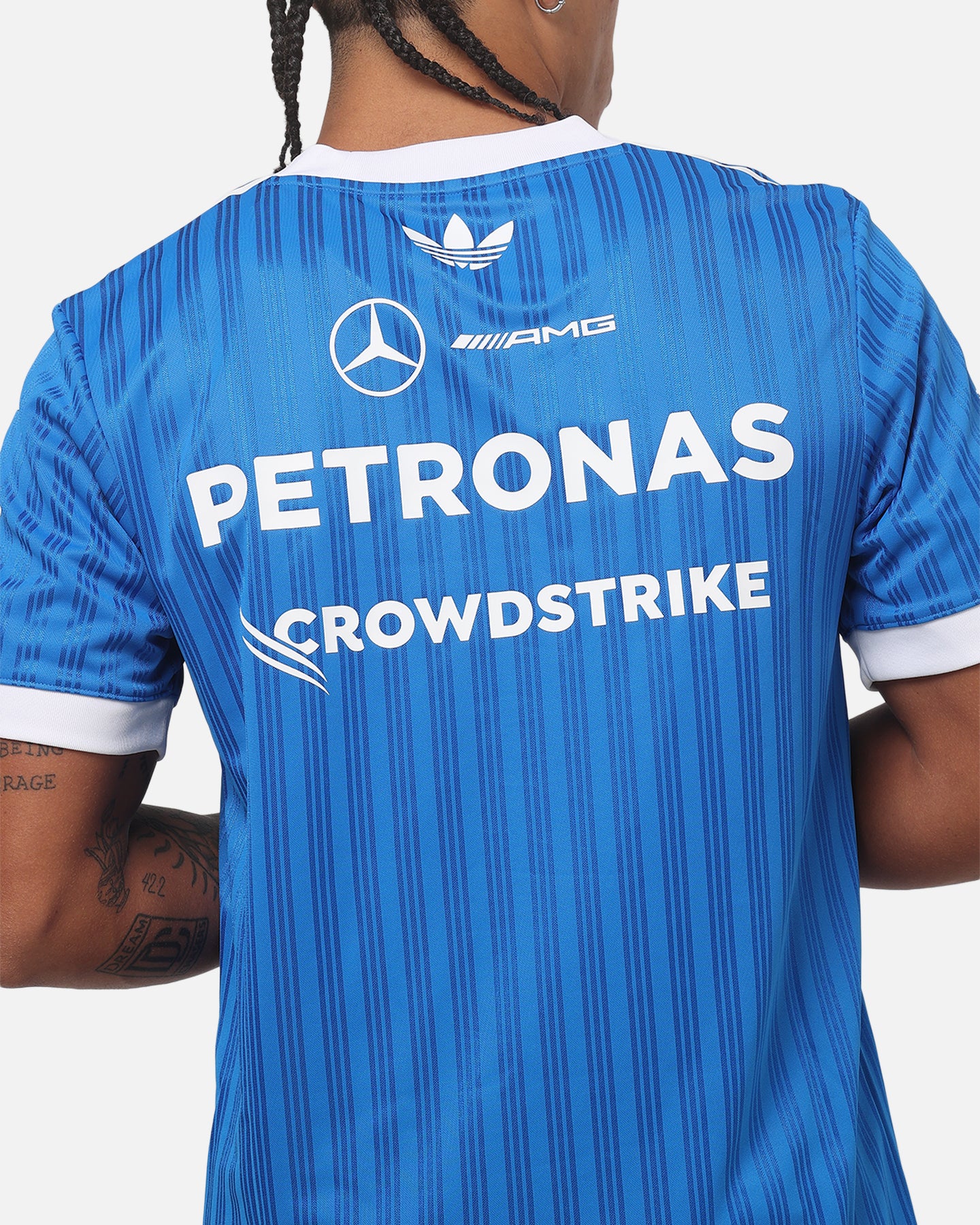 Adidas Mercedes-AMG Petronas Formula 1 Drivers T-Shirt Blue - Image 8