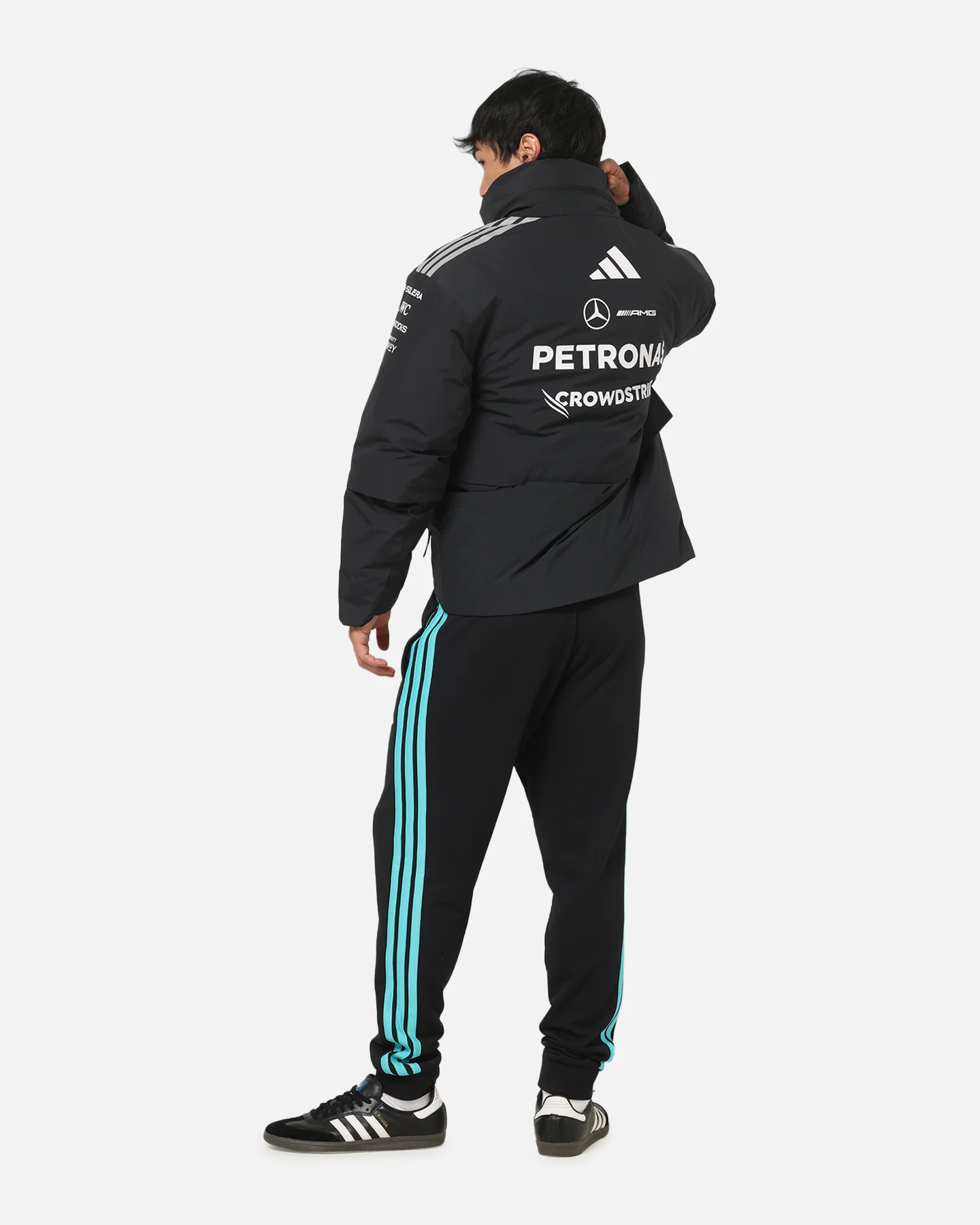 Adidas Mercedes-AMG Petronas Formula 1 Team Engineers Jacket Black - Image 4