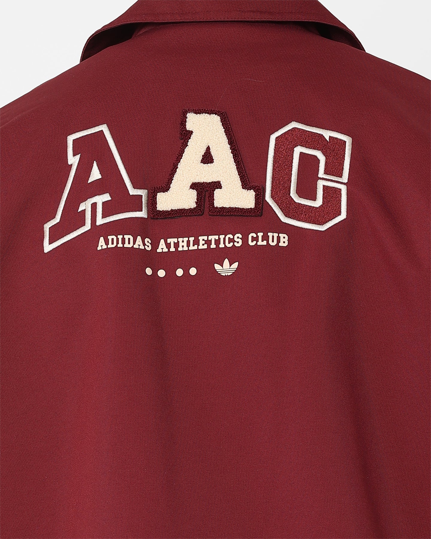 Adidas Metro Varsity Jacket Shadow Red - Image 5