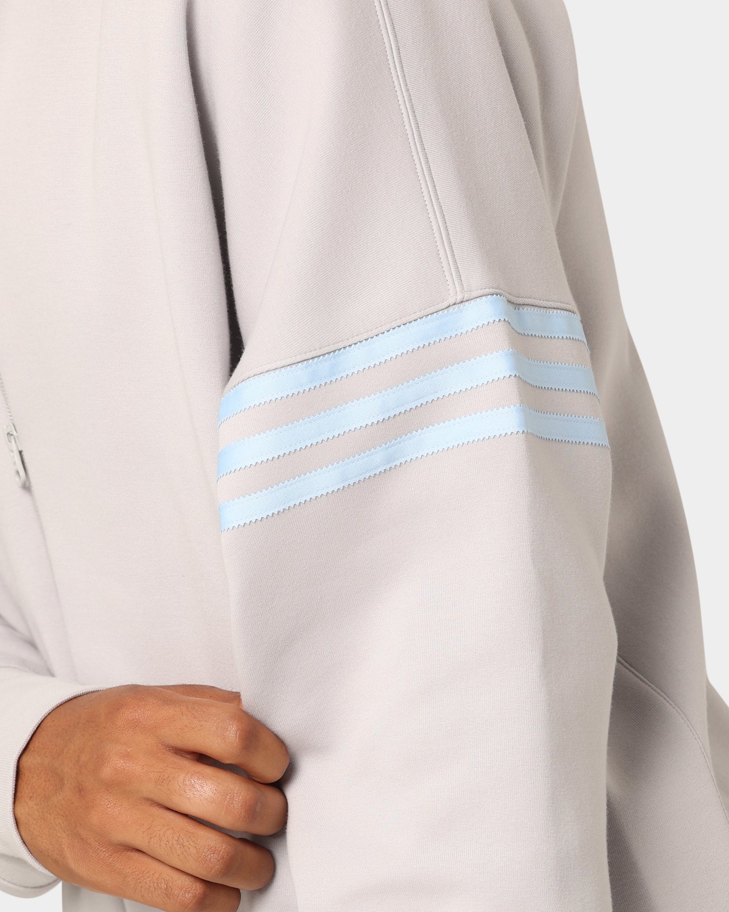 Adidas NeuClassics TT Jacket Grey Two - Image 7