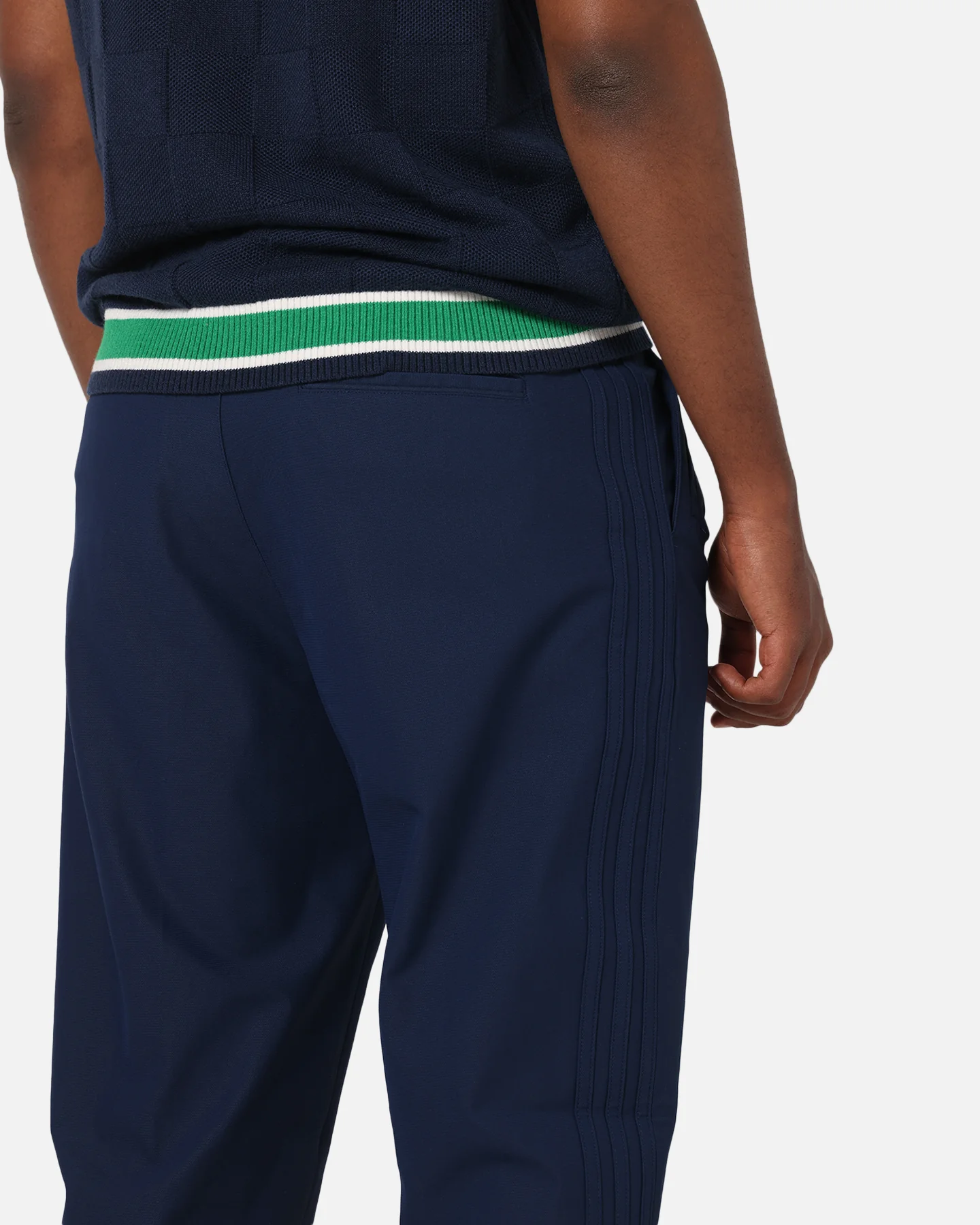 Adidas Originals Twistknit Pleated Pants Night Indigo - Image 4